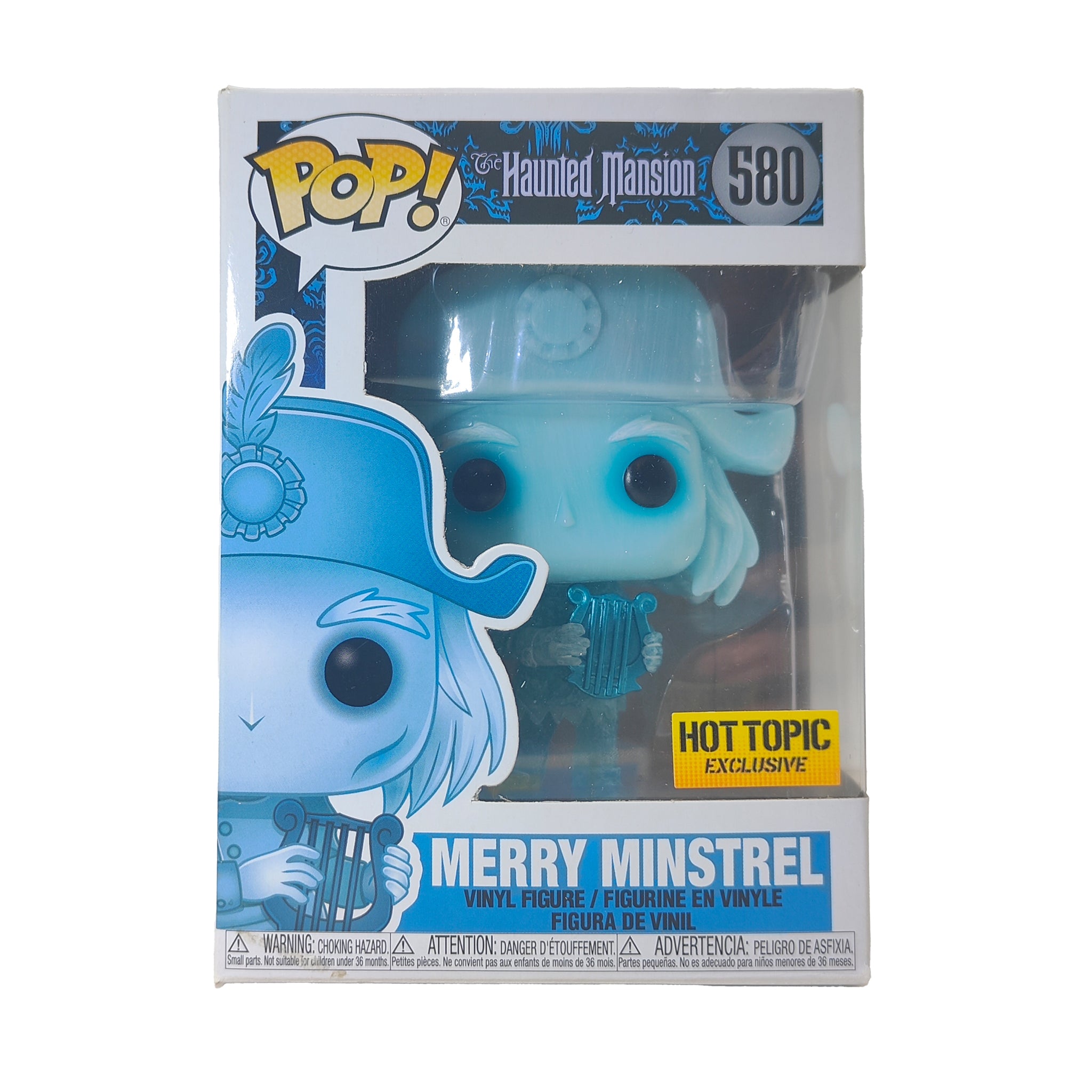 Funko Pop Disney The Haunted Mansion Merry Minstrel 580 Hot Topic Exclusive