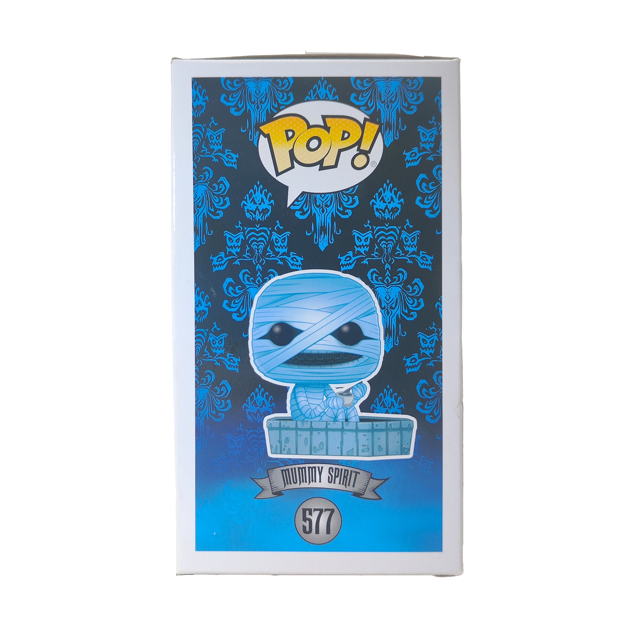 Funko Pop Disney The Haunted Mansion Mummy Spirit 577 Vinyl Figure – Disney, Funko, 9.5 cm, pre-owned collector piece, Uncanny Collectibles Dublin Ireland