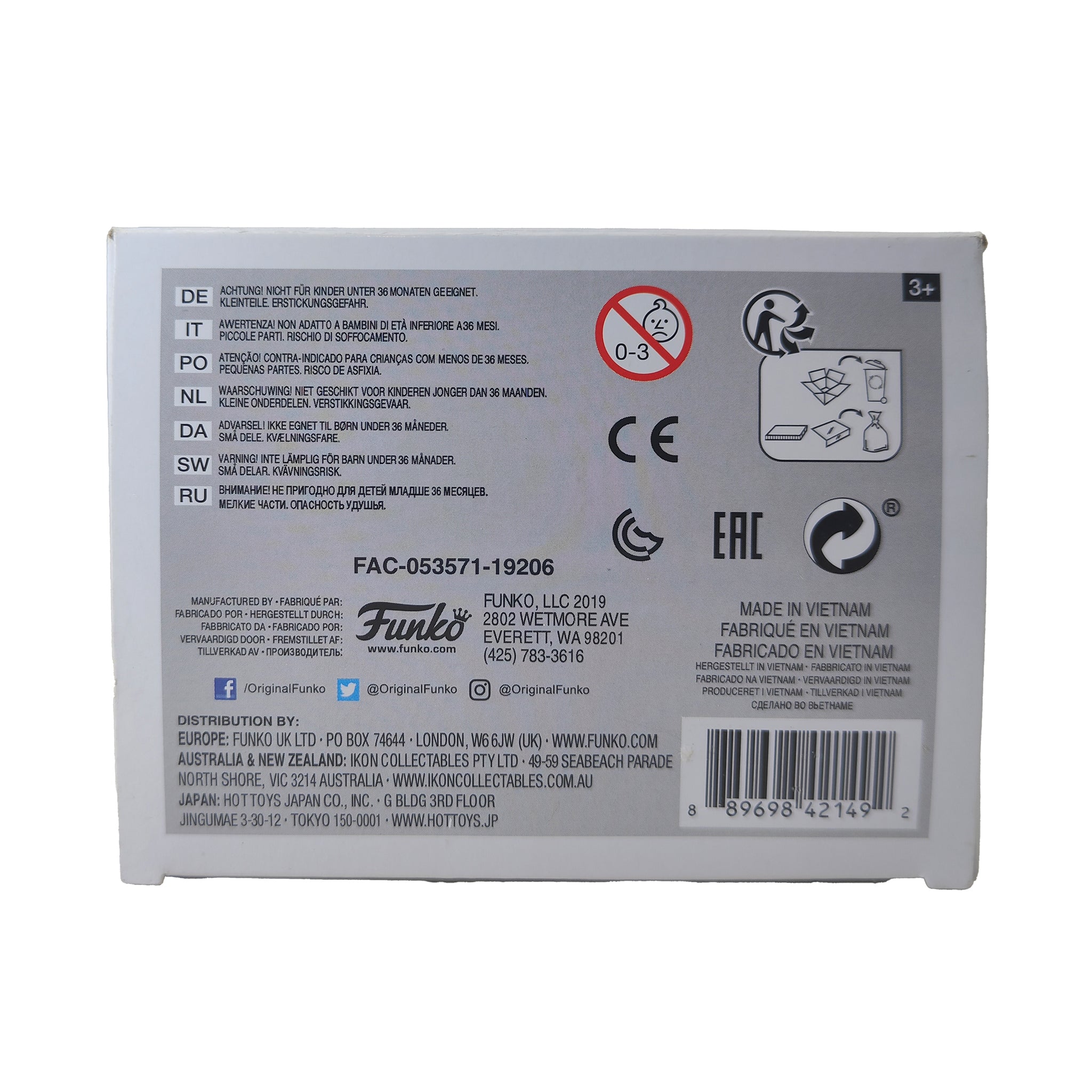 Funko Pop Disney The Haunted Mansion Mummy Spirit 577 Vinyl Figure