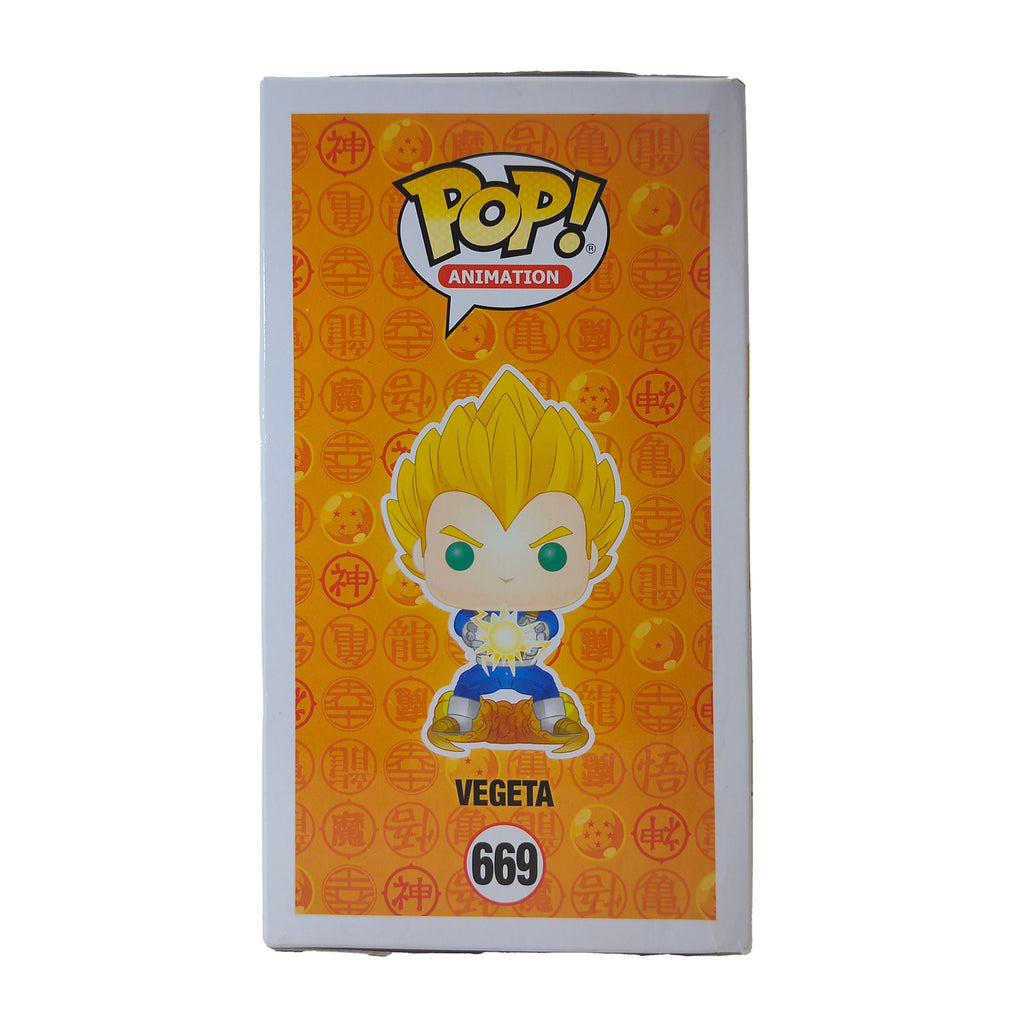 Funko Pop Dragon Ball Z Vegeta 669 2019 Fall Convention Exclusive