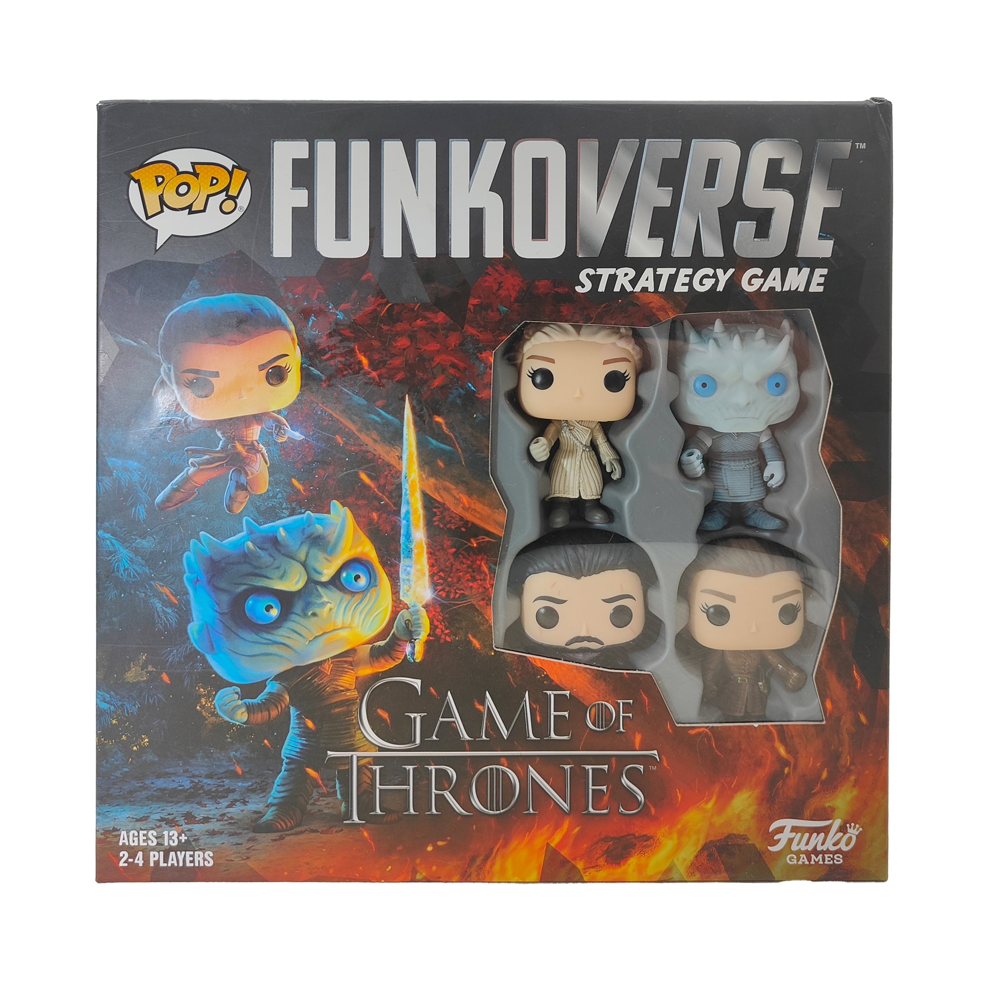 Funko Pop Game of Thrones Funkoverse Strategy Board Game Base Set – TV Icons & Heroes, Funko, 9.5 cm, 2020, pre-owned collector piece, Uncanny Collectibles Dublin Ireland