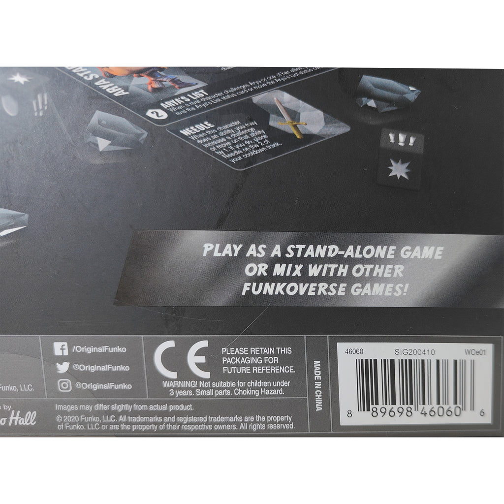 Funko Pop Game of Thrones Funkoverse Strategy Board Game Base Set – TV Icons & Heroes, Funko, 9.5 cm, 2020, pre-owned collector piece, Uncanny Collectibles Dublin Ireland