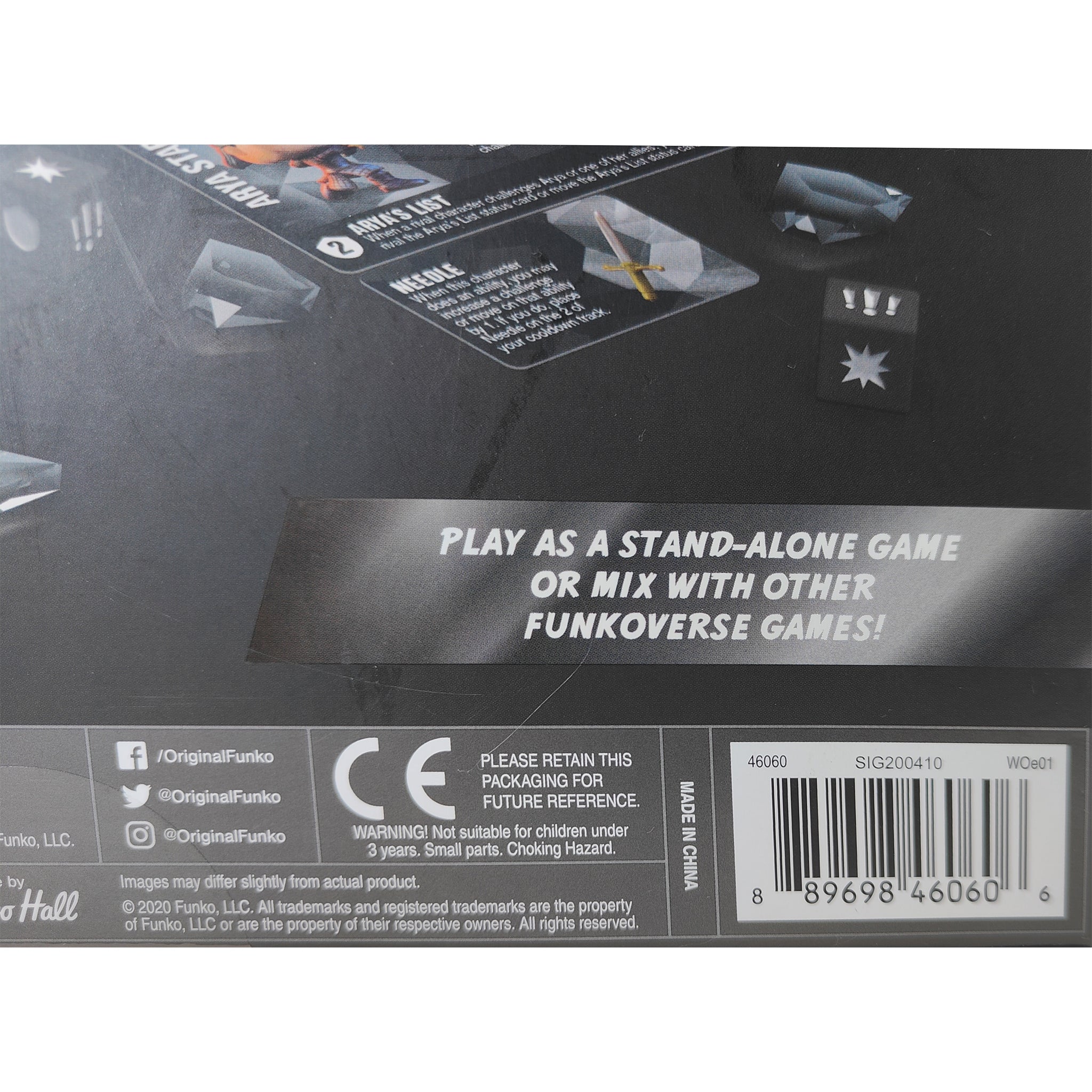 Funko Pop Game of Thrones Funkoverse Strategy Board Game Base Set – TV Icons & Heroes, Funko, 9.5 cm, 2020, pre-owned collector piece, Uncanny Collectibles Dublin Ireland