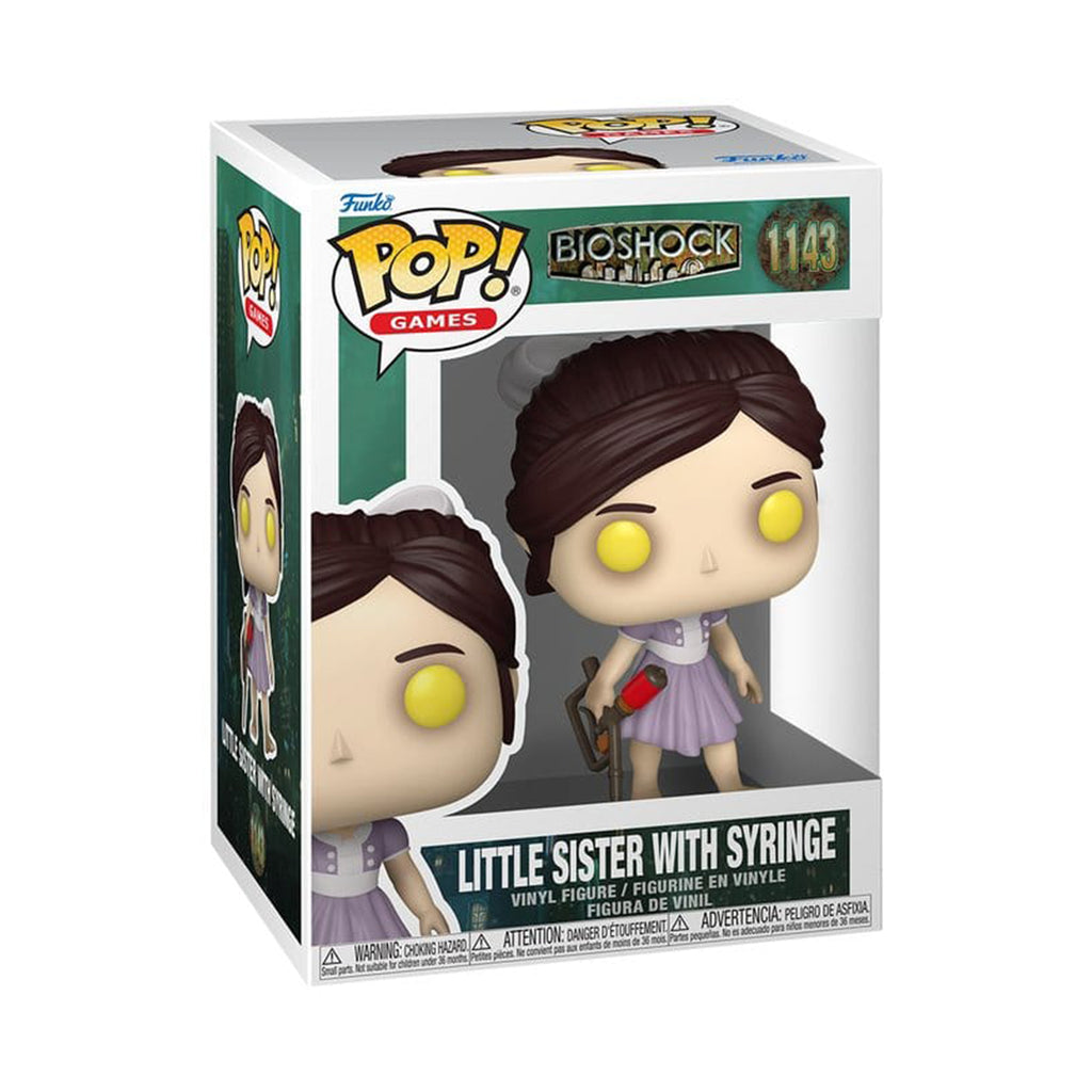 Funko Pop Games Bioshock Little Sister with Syringe 1143 Vinyl Figure