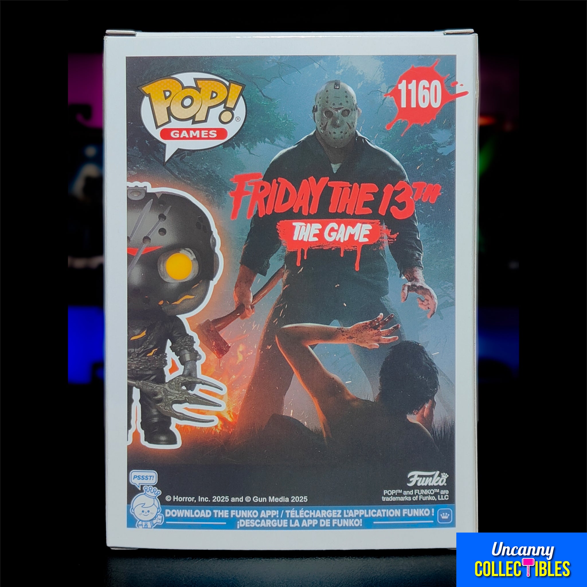 Funko POP Games Friday the 13th Savini Jason 1160 Vinyl Figure – Friday The 13th, Funko, 9.5 cm, brand new collector item, Uncanny Collectibles Dublin Ireland