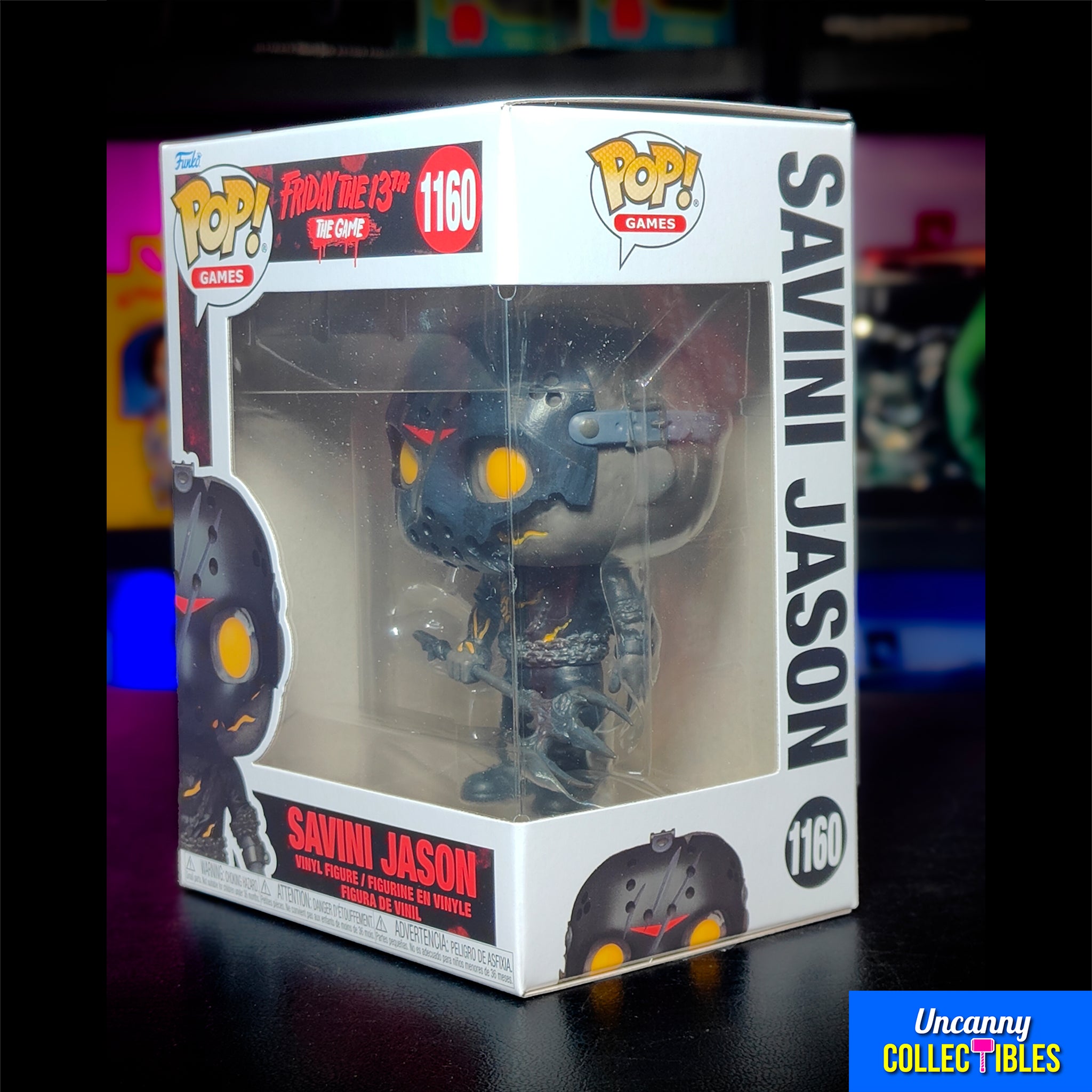 Funko POP Games Friday the 13th Savini Jason 1160 Vinyl Figure – Friday The 13th, Funko, 9.5 cm, brand new collector item, Uncanny Collectibles Dublin Ireland