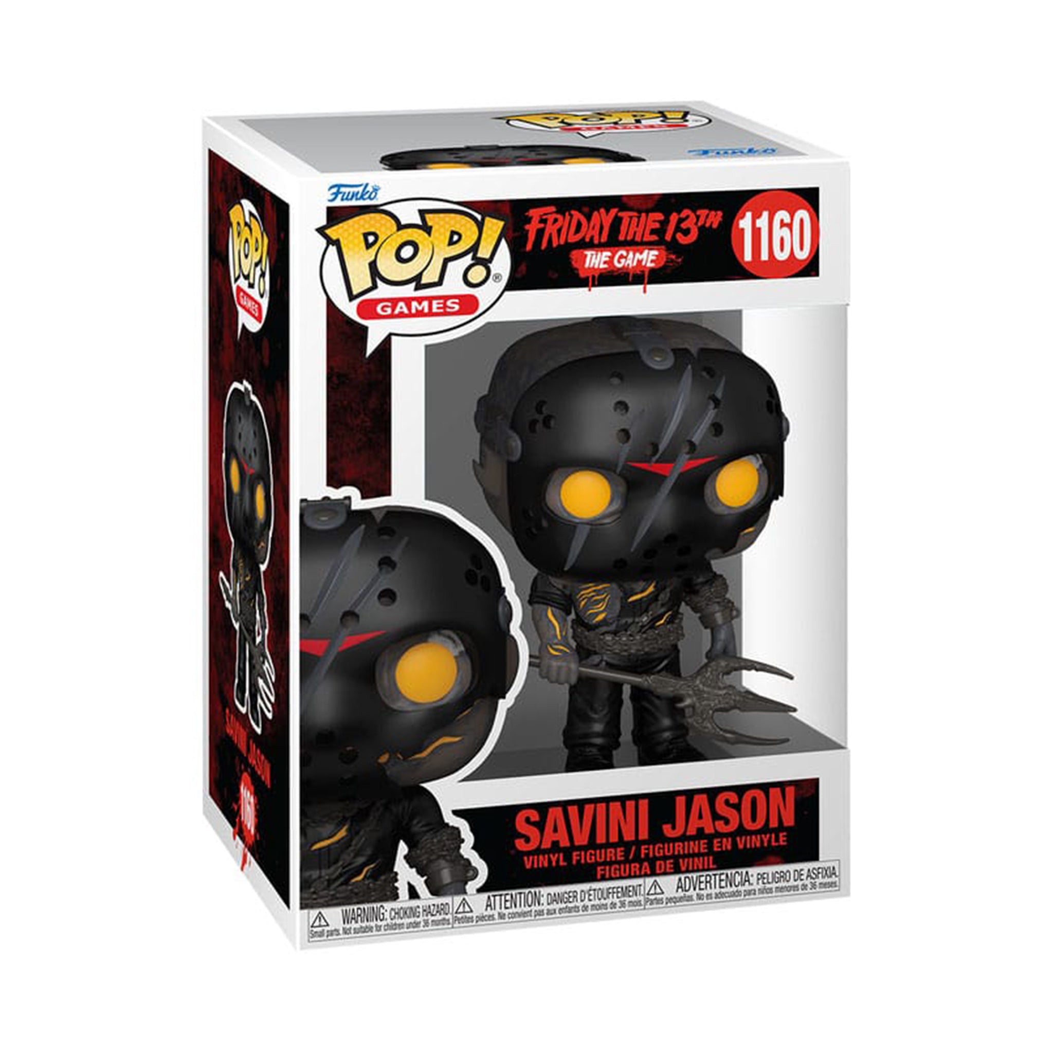 Funko POP Games Friday the 13th Savini Jason 1160 Vinyl Figure – Friday The 13th, Funko, 9.5 cm, brand new collector item, Uncanny Collectibles Dublin Ireland