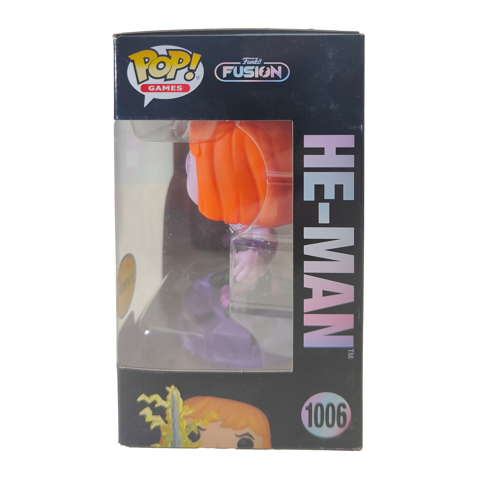 Funko POP Games Funko Fusion He-Man #1006  Limited Chase Edition Vinyl Figure 2024 – Masters of the Universe, Funko, 9.5 cm, 2024, pre-owned collector piece, Uncanny Collectibles Dublin Ireland