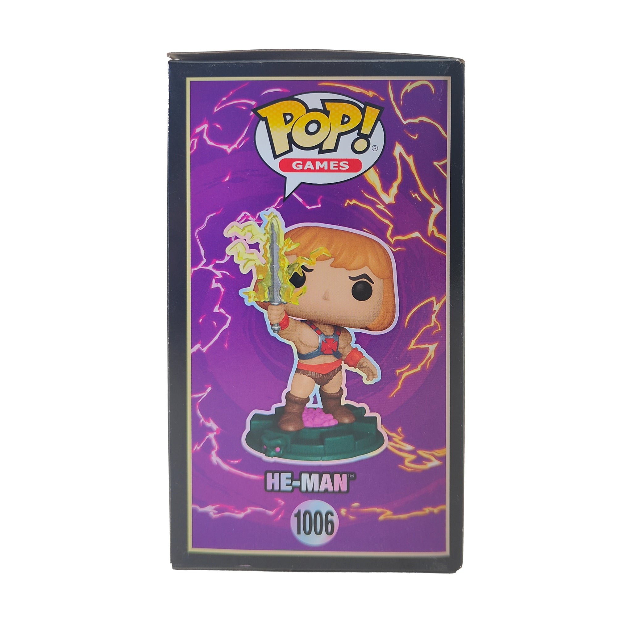 Funko POP Games Funko Fusion He-Man #1006  Limited Chase Edition Vinyl Figure 2024 – Masters of the Universe, Funko, 9.5 cm, 2024, pre-owned collector piece, Uncanny Collectibles Dublin Ireland