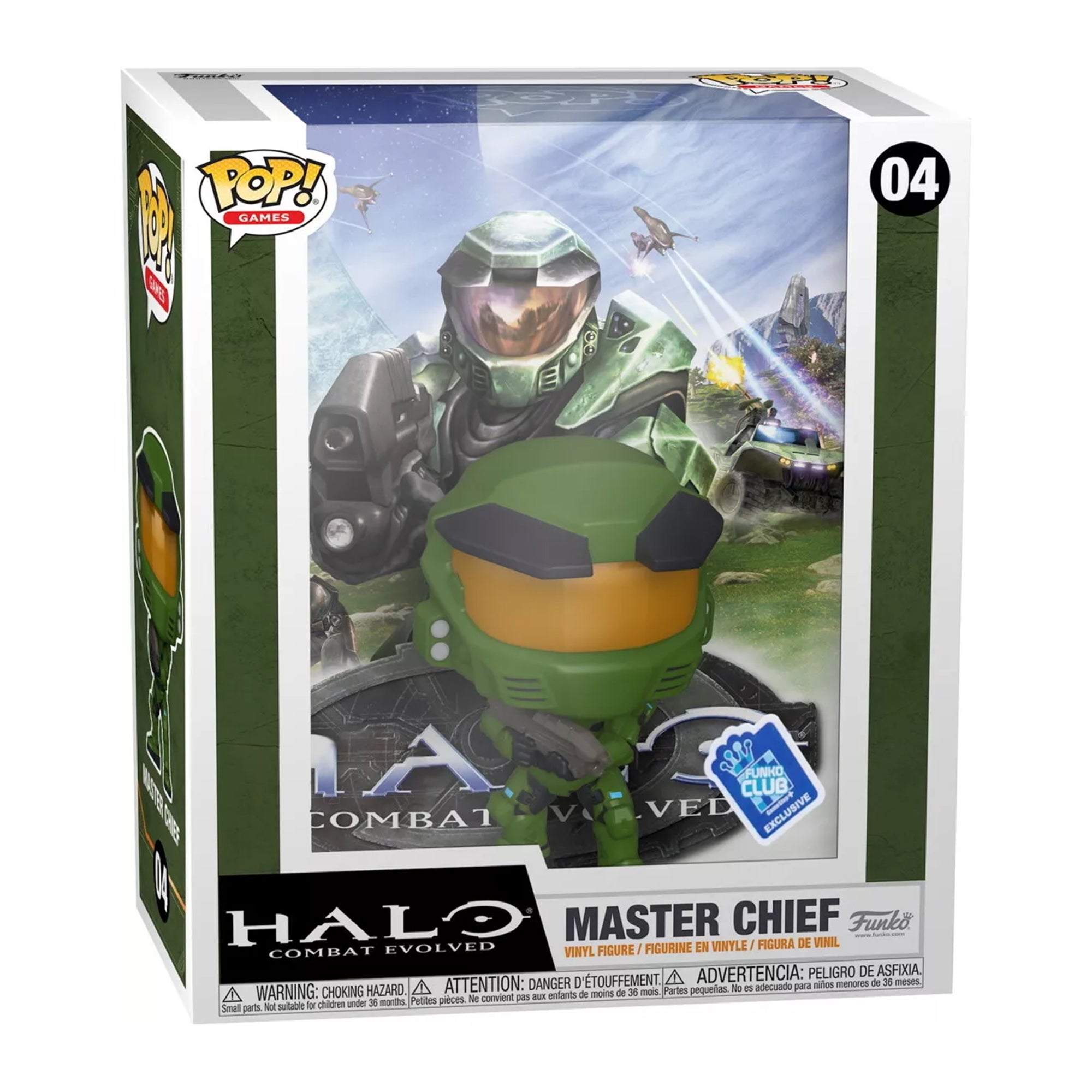 Buy Funko POP Games Halo Combat Evolved Master Chief 04 Funko Club Exclusive 2021 online at Uncanny Collectibles - Fast Delivery from Ireland
