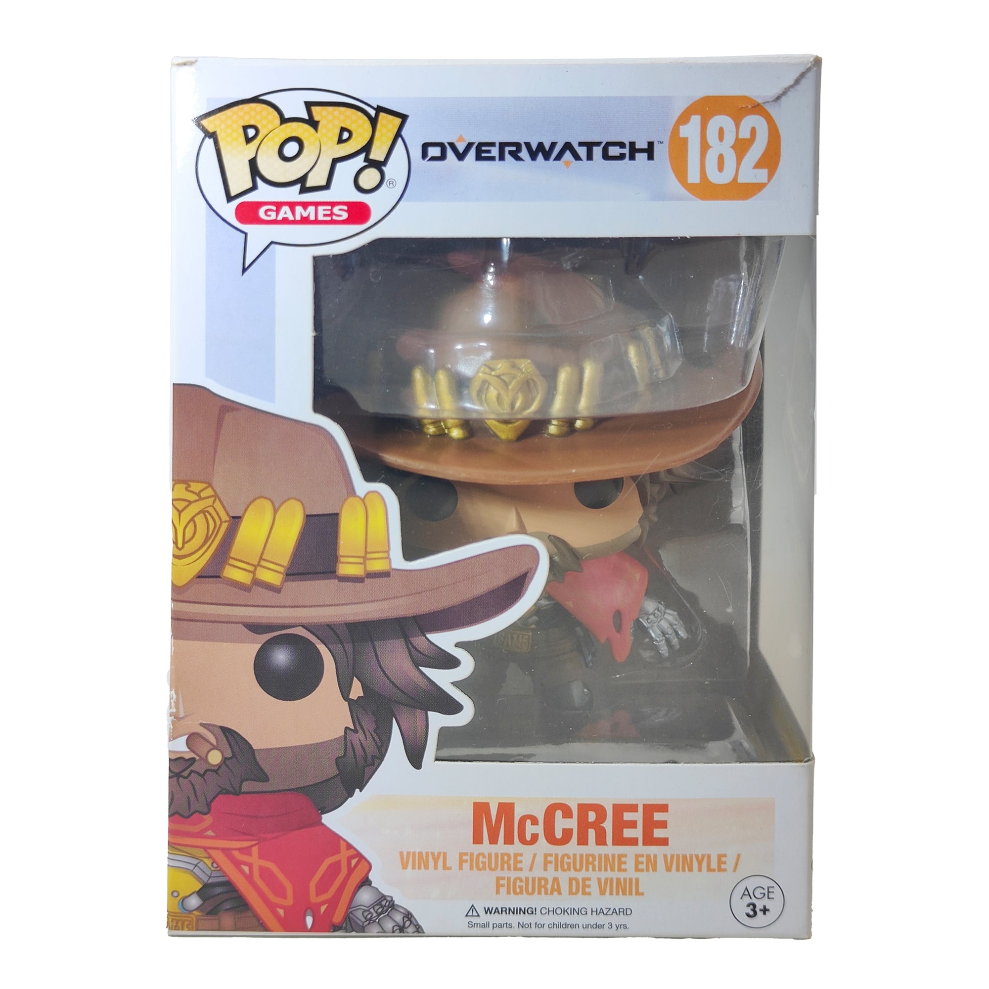 Funko POP Games Overwatch McCree #182 Vinyl Figure 2017 9.5cm