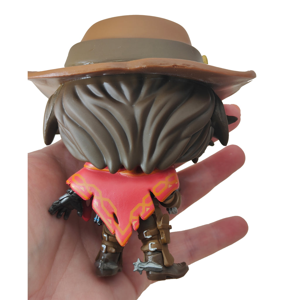 Funko POP Games Overwatch McCree #182 Vinyl Figure 2017 9.5cm – Video Game Characters, Funko, 9.5 cm, 2017, pre-owned collector piece, Uncanny Collectibles Dublin Ireland
