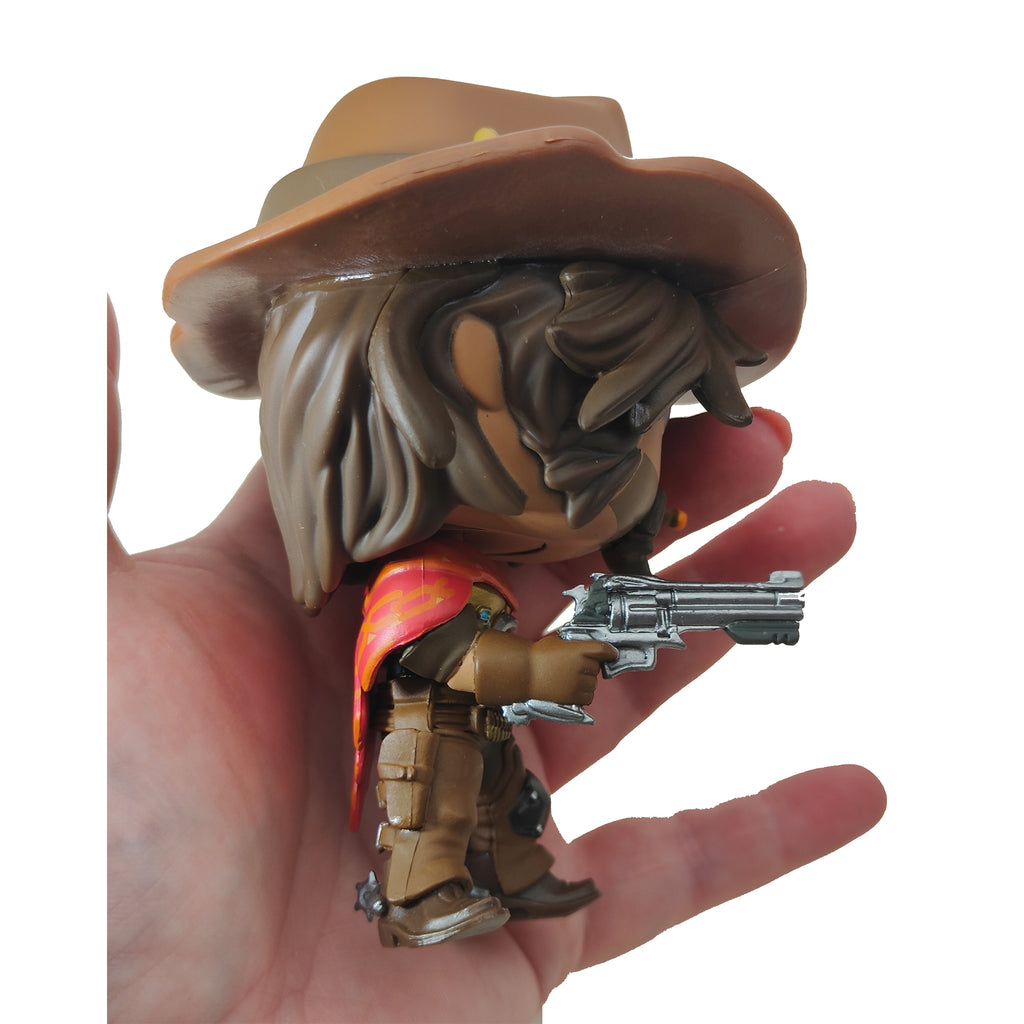 Funko POP Games Overwatch McCree #182 Vinyl Figure 2017 9.5cm – Video Game Characters, Funko, 9.5 cm, 2017, pre-owned collector piece, Uncanny Collectibles Dublin Ireland
