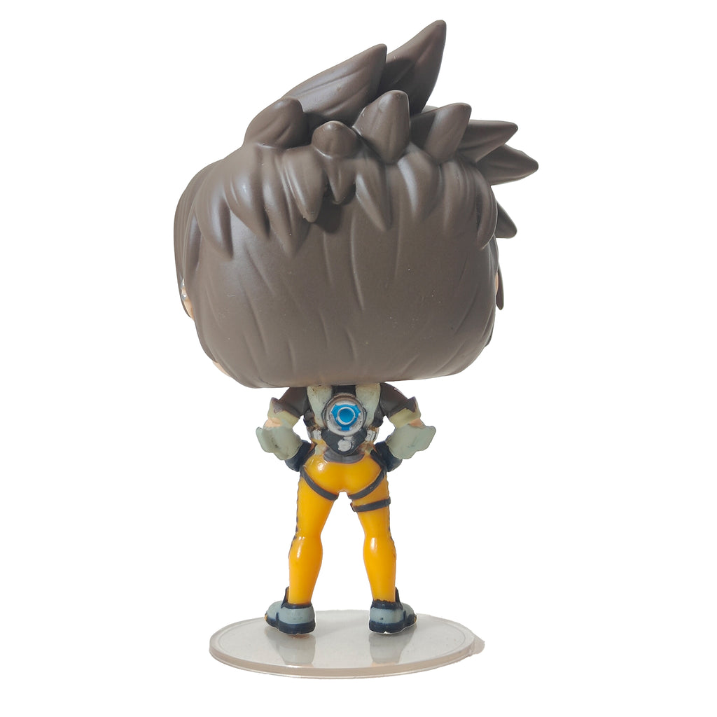 Funko POP Games Overwatch Tracer #92 Vinyl Figure 2017 9.5cm – Video Game Characters, Funko, 9.5 cm, 2017, pre-owned collector piece, Uncanny Collectibles Dublin Ireland