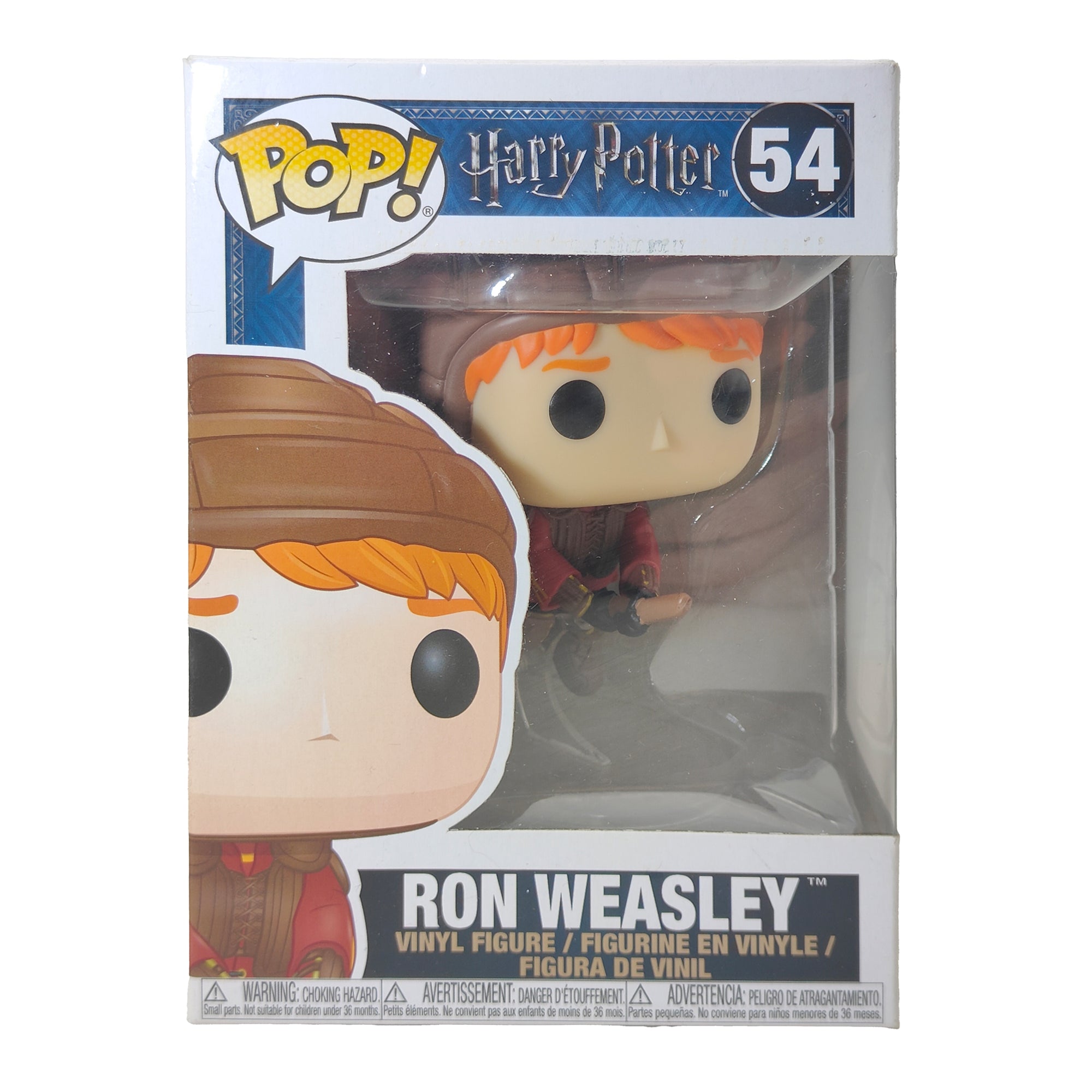 Funko POP Harry Potter Ron Weasley #54 Vinyl Figure 2017 9.5cm