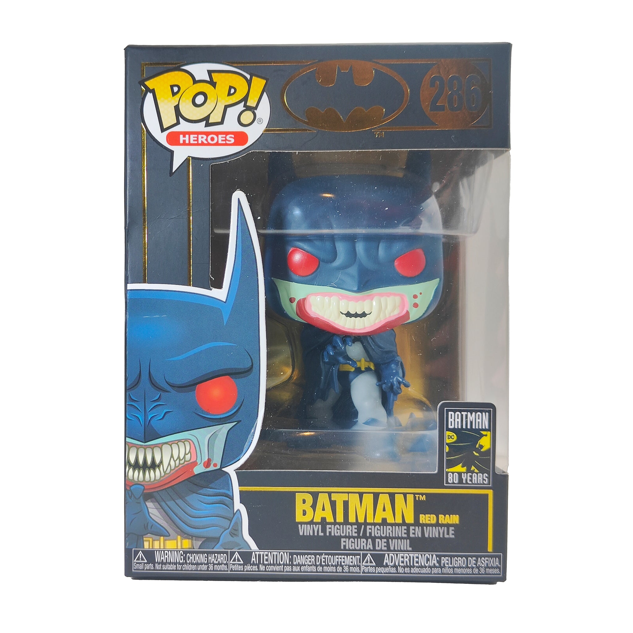 Funko Pop Heroes DC Batman Red Rain 286 Vinyl Figure