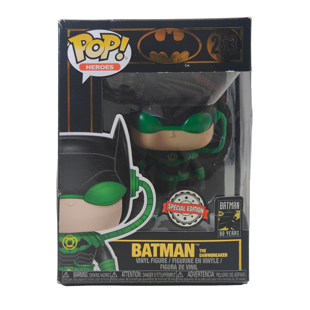Funko Pop Heroes DC Batman The Dawnbreaker 253 80th Anniversary