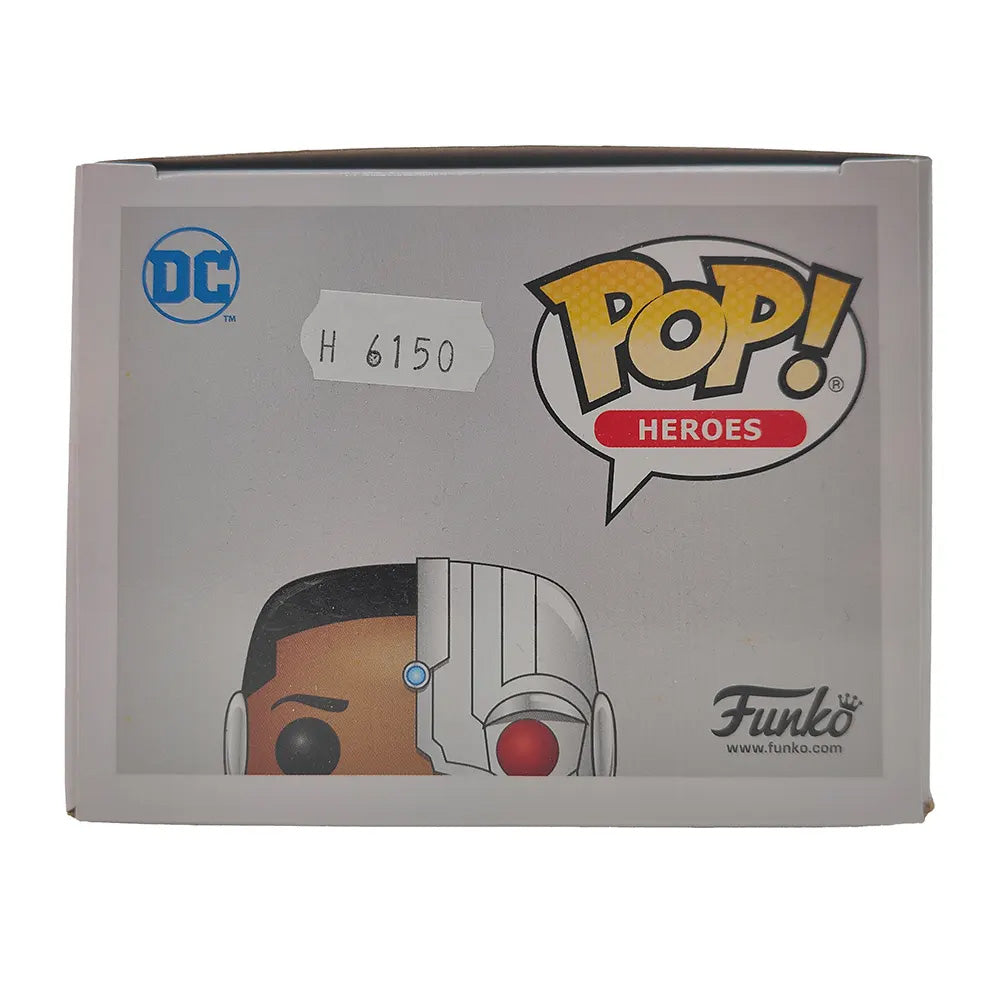 Funko POP Heroes Justice League Cyborg And Motherbox #212 Vinyl Figure 2017 Exclusive – DC Heroes, Funko, 9.5 cm, 2019, pre-owned collector piece, Uncanny Collectibles Dublin Ireland
