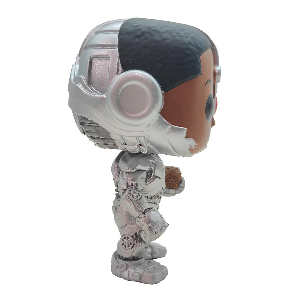 Funko POP Heroes Justice League Cyborg And Motherbox #212 Vinyl Figure 2017 Exclusive – DC Heroes, Funko, 9.5 cm, 2019, pre-owned collector piece, Uncanny Collectibles Dublin Ireland