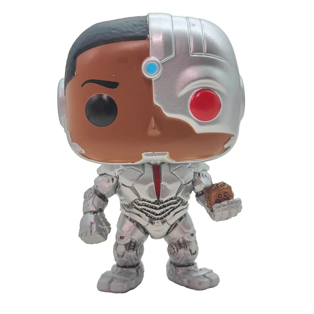 Funko POP Heroes Justice League Cyborg And Motherbox #212 Vinyl Figure 2017 Exclusive – DC Heroes, Funko, 9.5 cm, 2019, pre-owned collector piece, Uncanny Collectibles Dublin Ireland