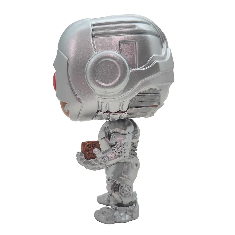 Funko POP Heroes Justice League Cyborg And Motherbox #212 Vinyl Figure 2017 Exclusive – DC Heroes, Funko, 9.5 cm, 2019, pre-owned collector piece, Uncanny Collectibles Dublin Ireland