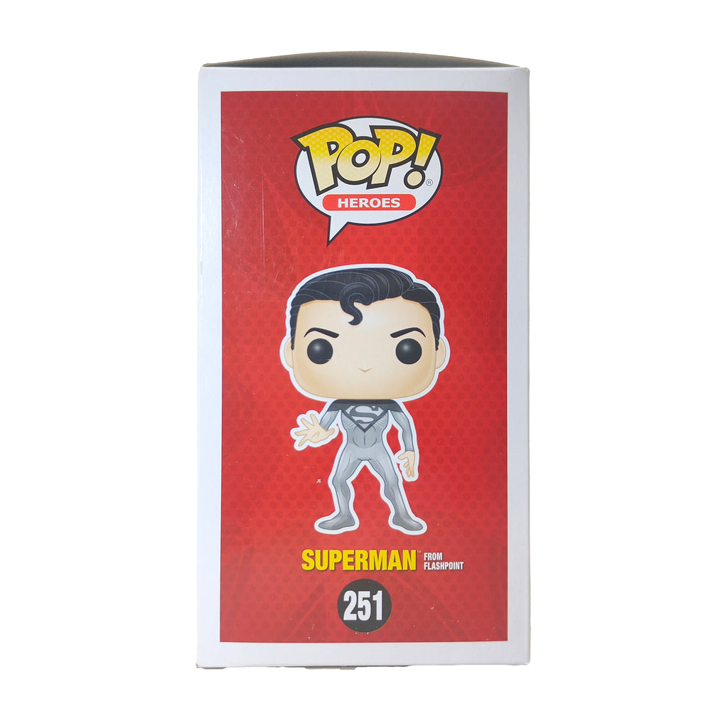 Funko Pop Heroes Superman From Flashpoint 251 Hot Topic Exclusive EMP Pre-Release