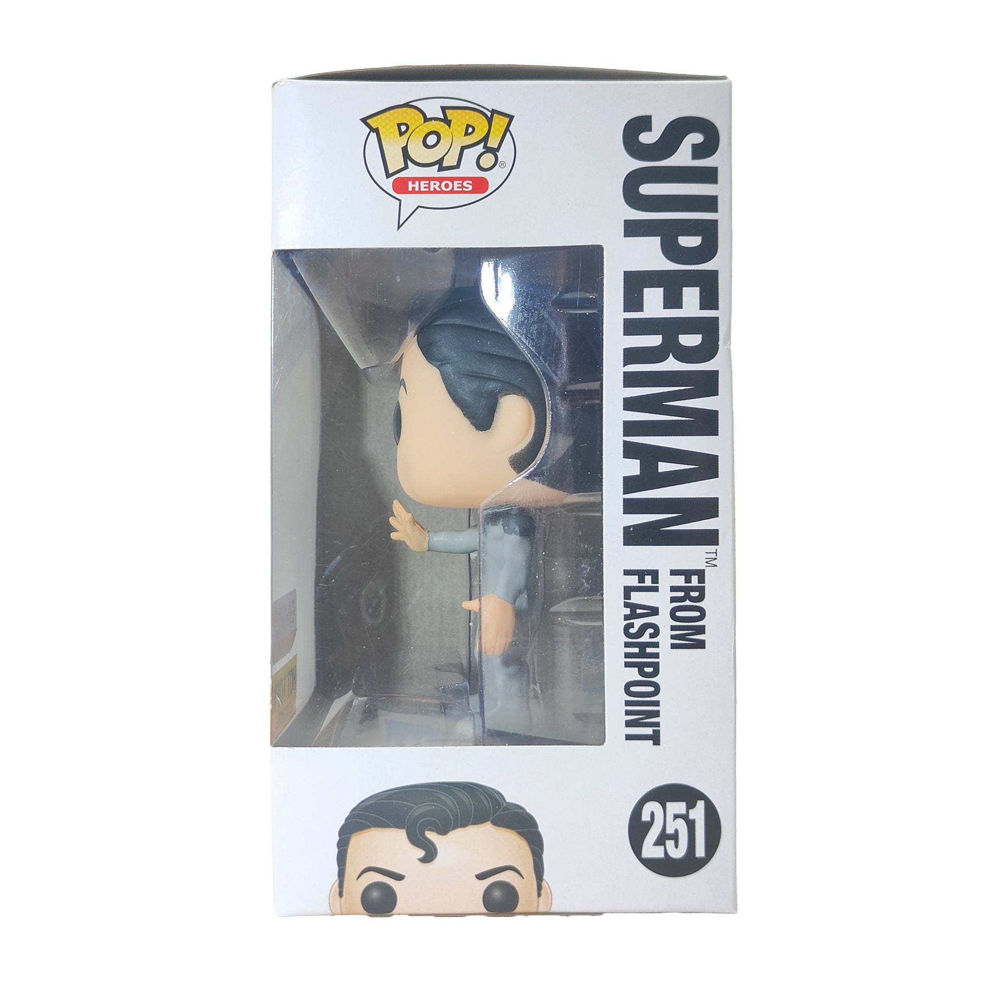 Funko Pop Heroes Superman From Flashpoint 251 Hot Topic Exclusive EMP Pre-Release
