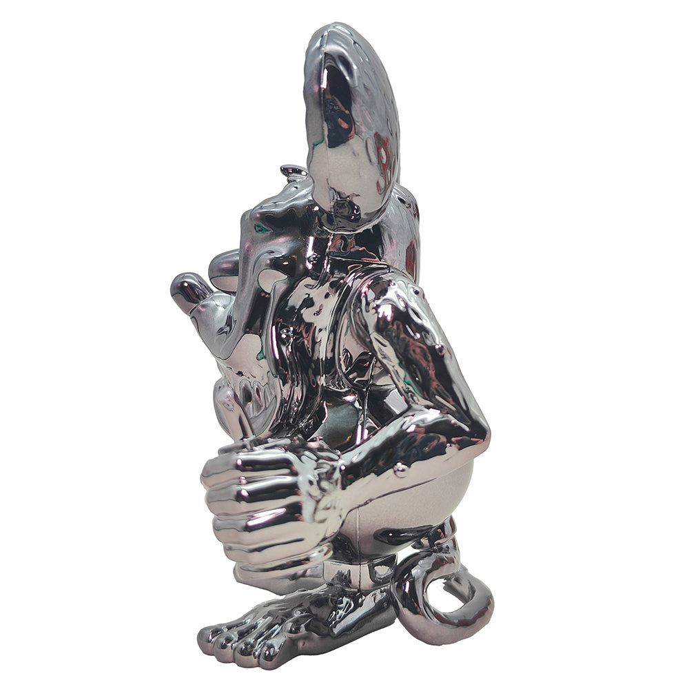 Funko POP Icons Rat Fink #15 Chrome Vinyl Figure Toy Tokyo San Diego 2019 Limited Edition – TV Icons & Heroes, Funko, 9.5 cm, 2019, pre-owned collector piece, Uncanny Collectibles Dublin Ireland