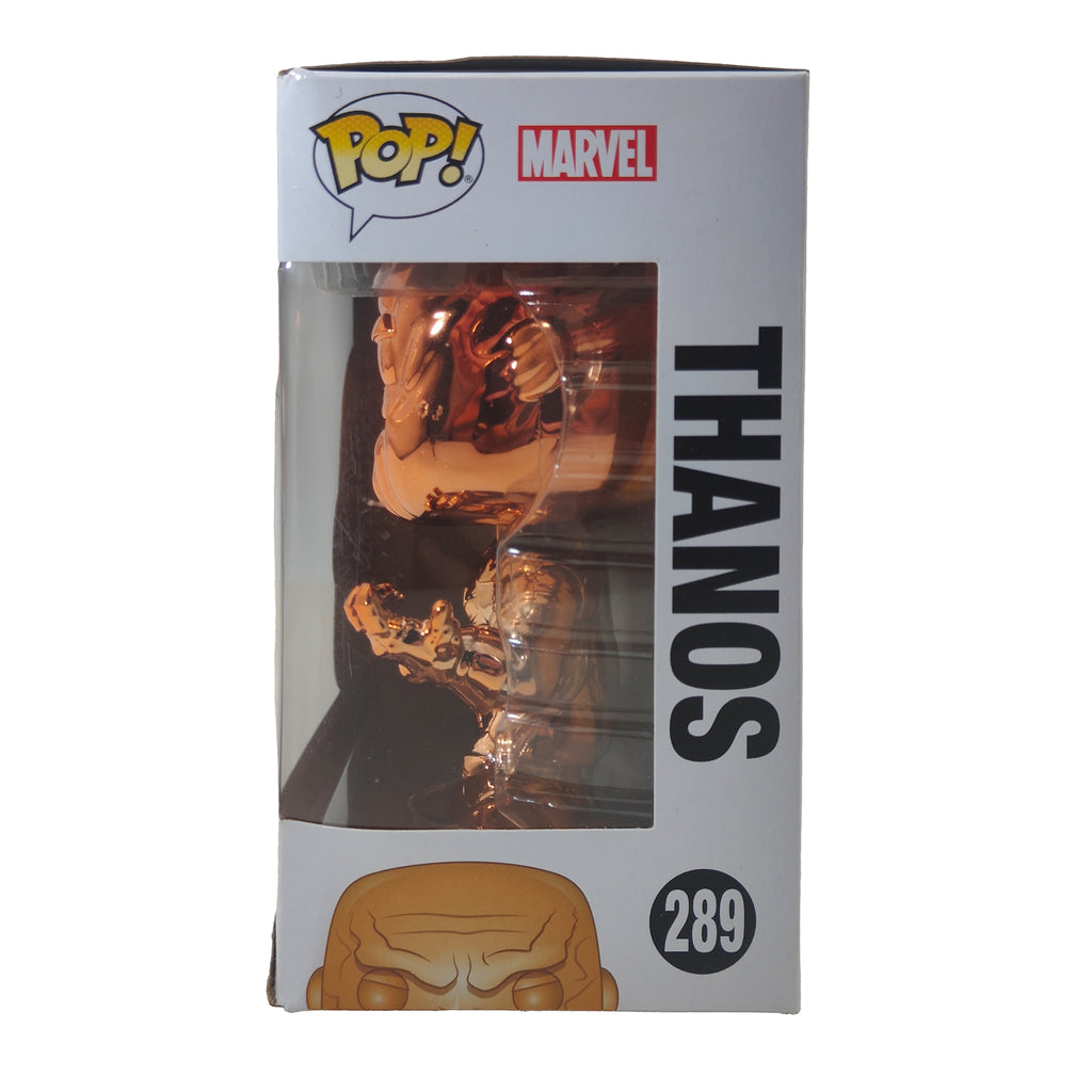 Funko Pop  Marvel Avengers Infinity War Thanos 289 Metallic Orange Edition