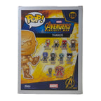 Funko Pop  Marvel Avengers Infinity War Thanos 289 Metallic Orange Edition
