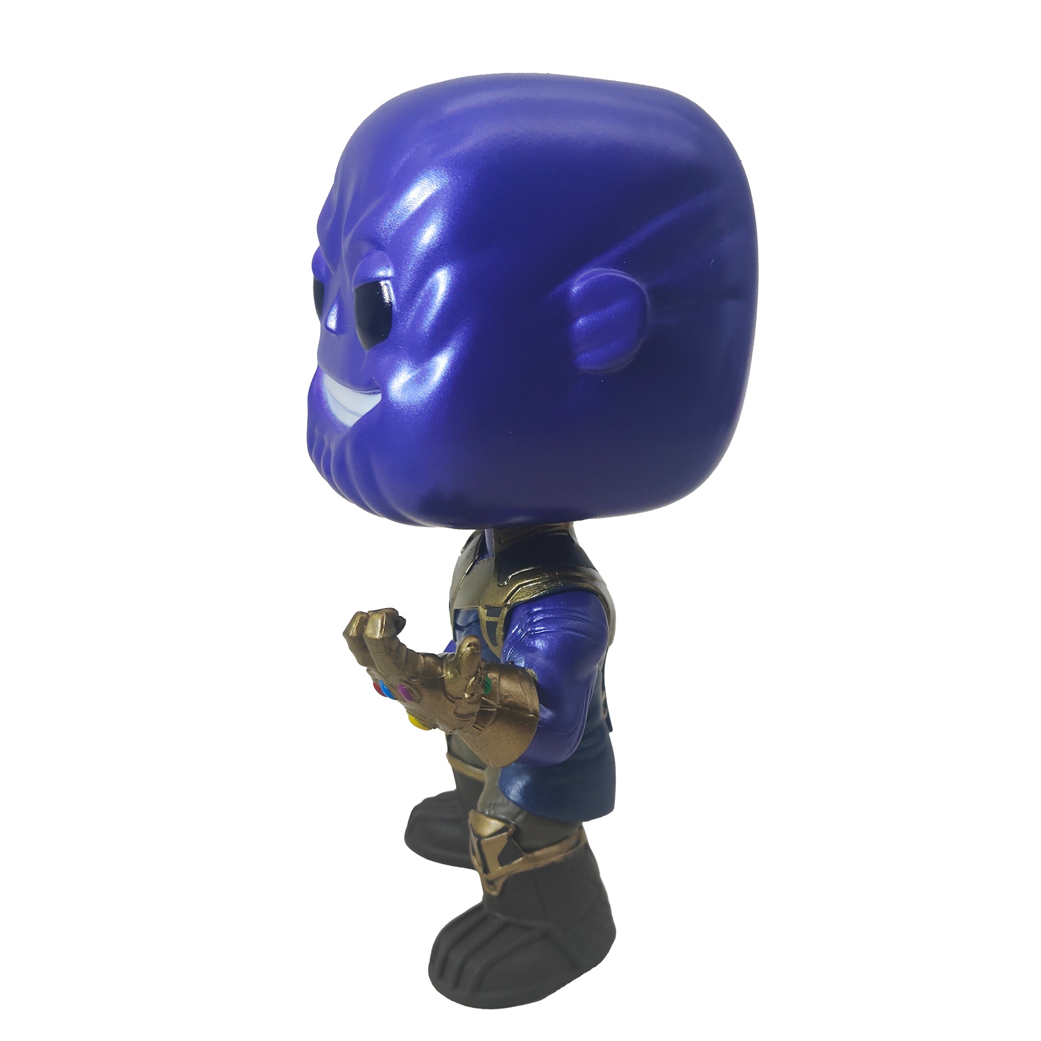 Funko Pop  Marvel Avengers Infinity War Thanos 289 Metallic Special Edition – Avengers, Funko, 9.5 cm, pre-owned collector piece, Uncanny Collectibles Dublin Ireland