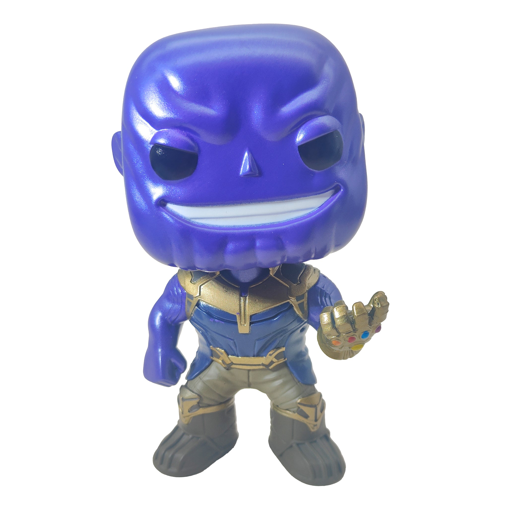 Funko Pop  Marvel Avengers Infinity War Thanos 289 Metallic Special Edition – Avengers, Funko, 9.5 cm, pre-owned collector piece, Uncanny Collectibles Dublin Ireland