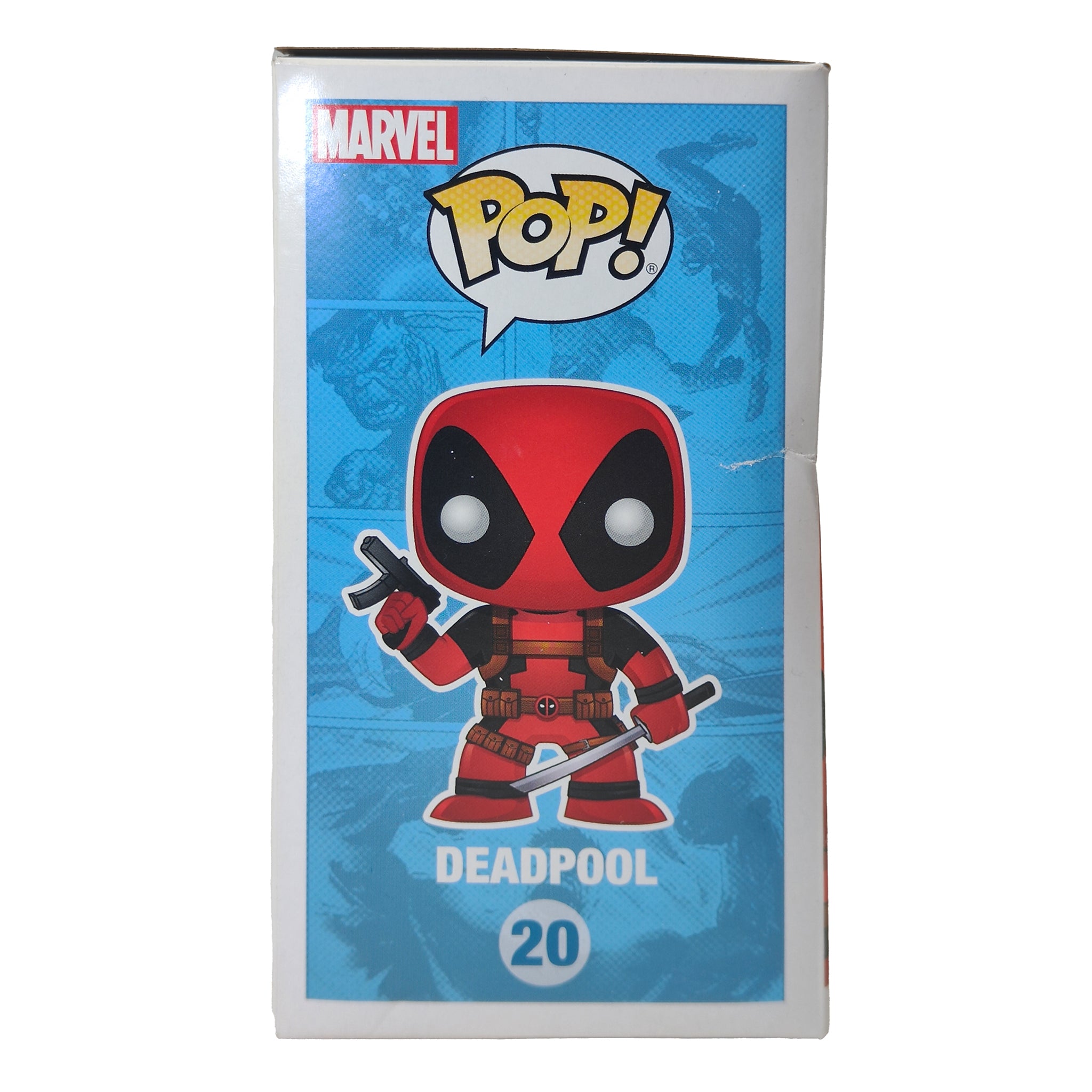 Funko POP Marvel Deadpool #20 Vinyl Figure 2019 9.5cm – Marvel Heroes, Funko, 9.5 cm, 2019, pre-owned collector piece, Uncanny Collectibles Dublin Ireland