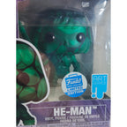 Funko POP Masters Of The Universe Art Series He-Man #16 Funko Shop Limited Edition Vinyl Figure 2020 – Masters of the Universe, Funko, 9.5 cm, 2020, brand new collector item, Uncanny Collectibles Dublin Ireland