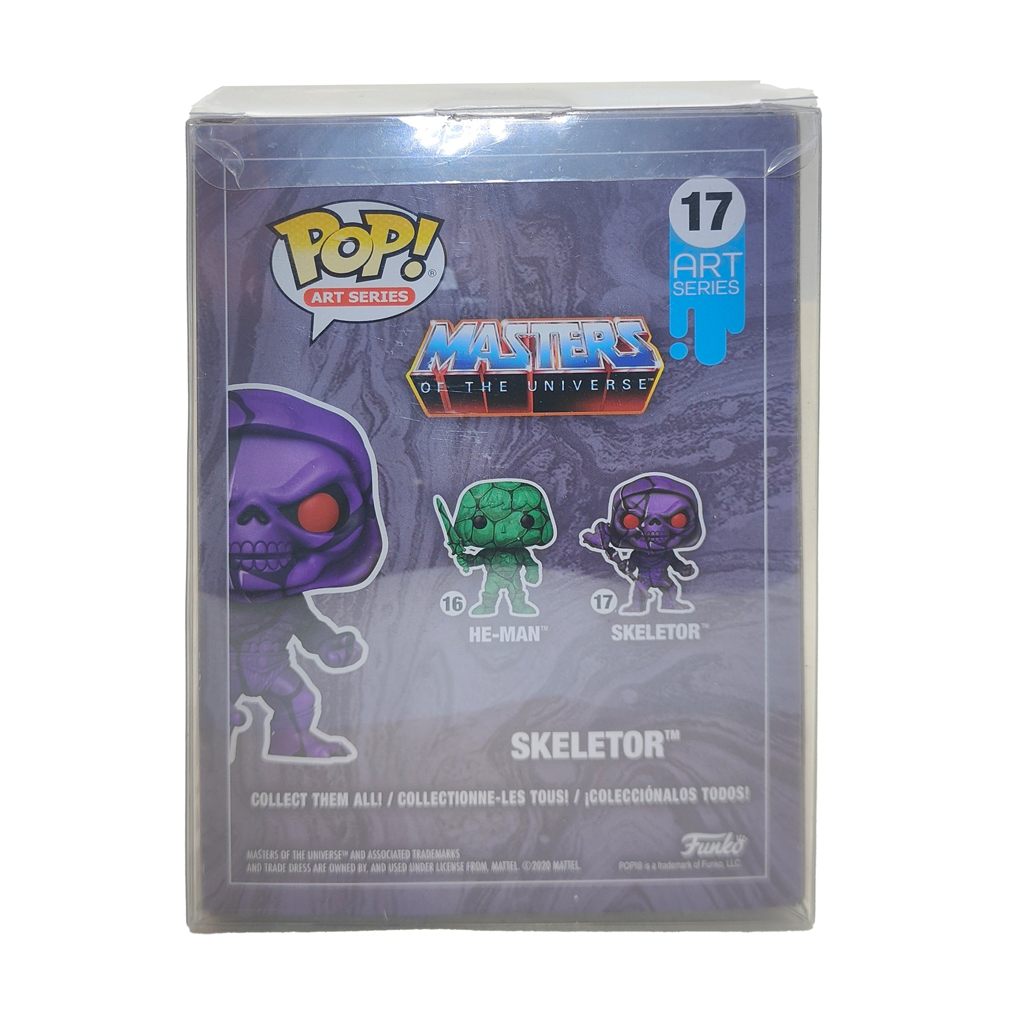 Funko POP Masters Of The Universe Art Series Skeletor  #17 Funko Shop Limited Edition Vinyl Figure 2020