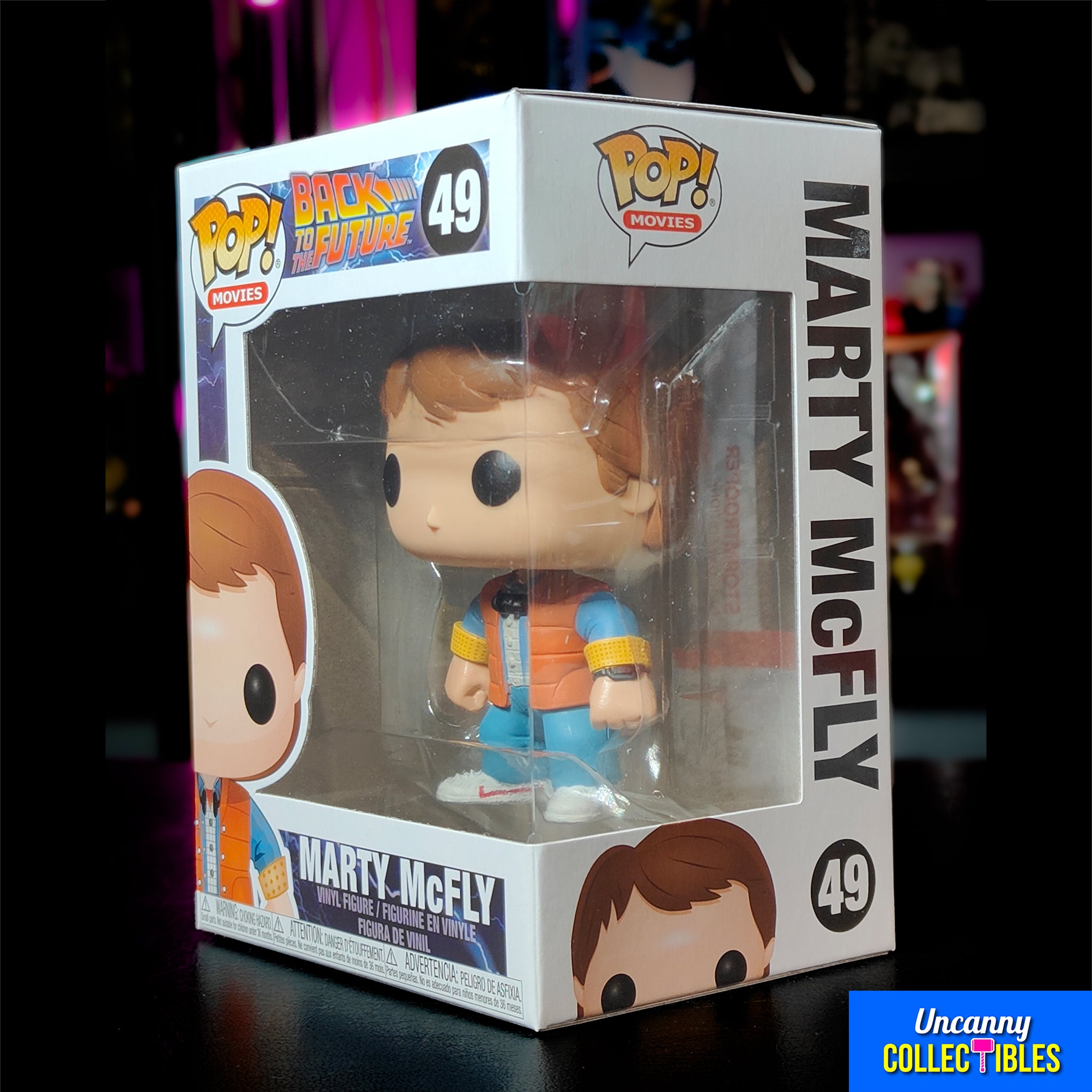 Funko POP Movies Back To The Future Marty McFly #49 Vinyl Figure 2025