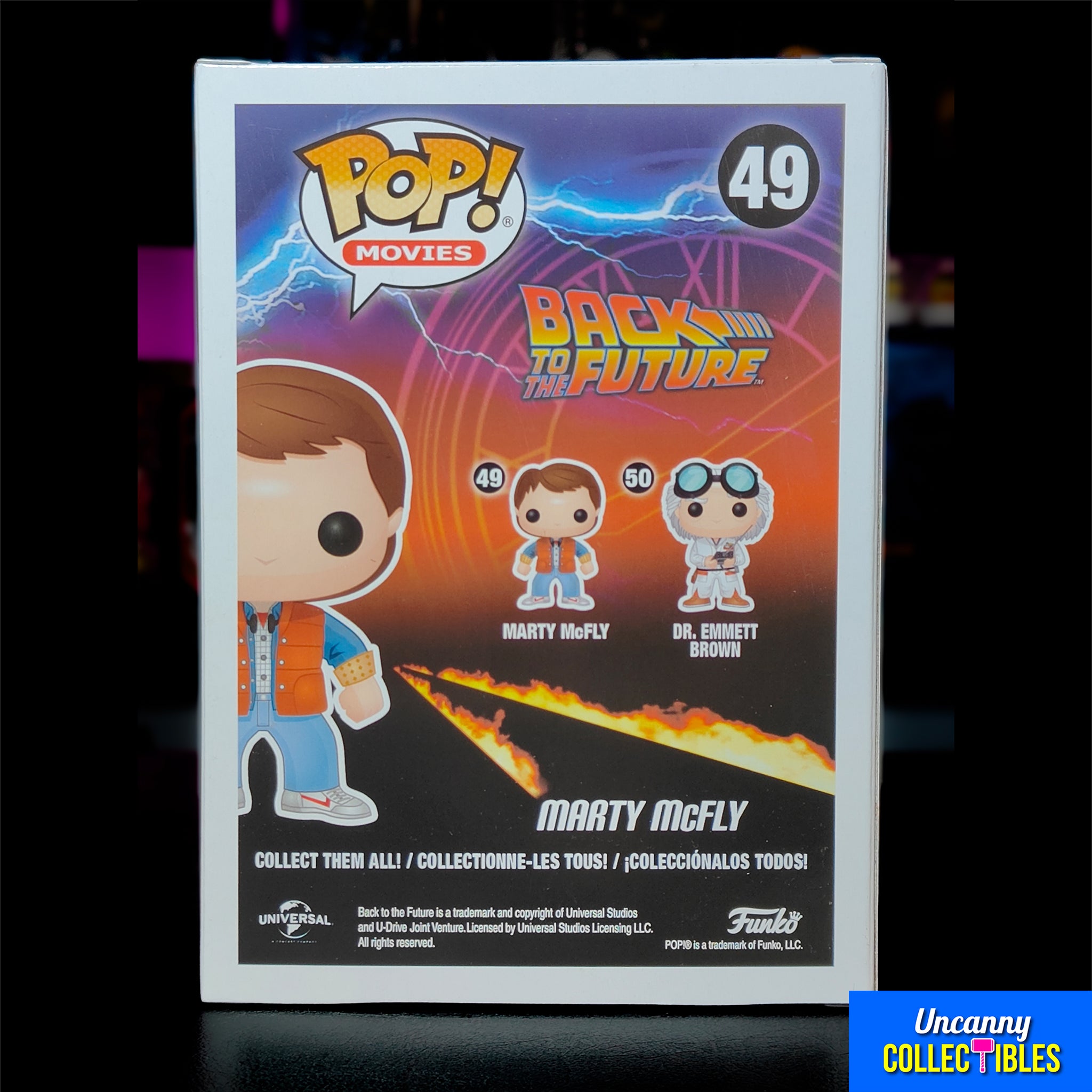 Funko POP Movies Back To The Future Marty McFly #49 Vinyl Figure