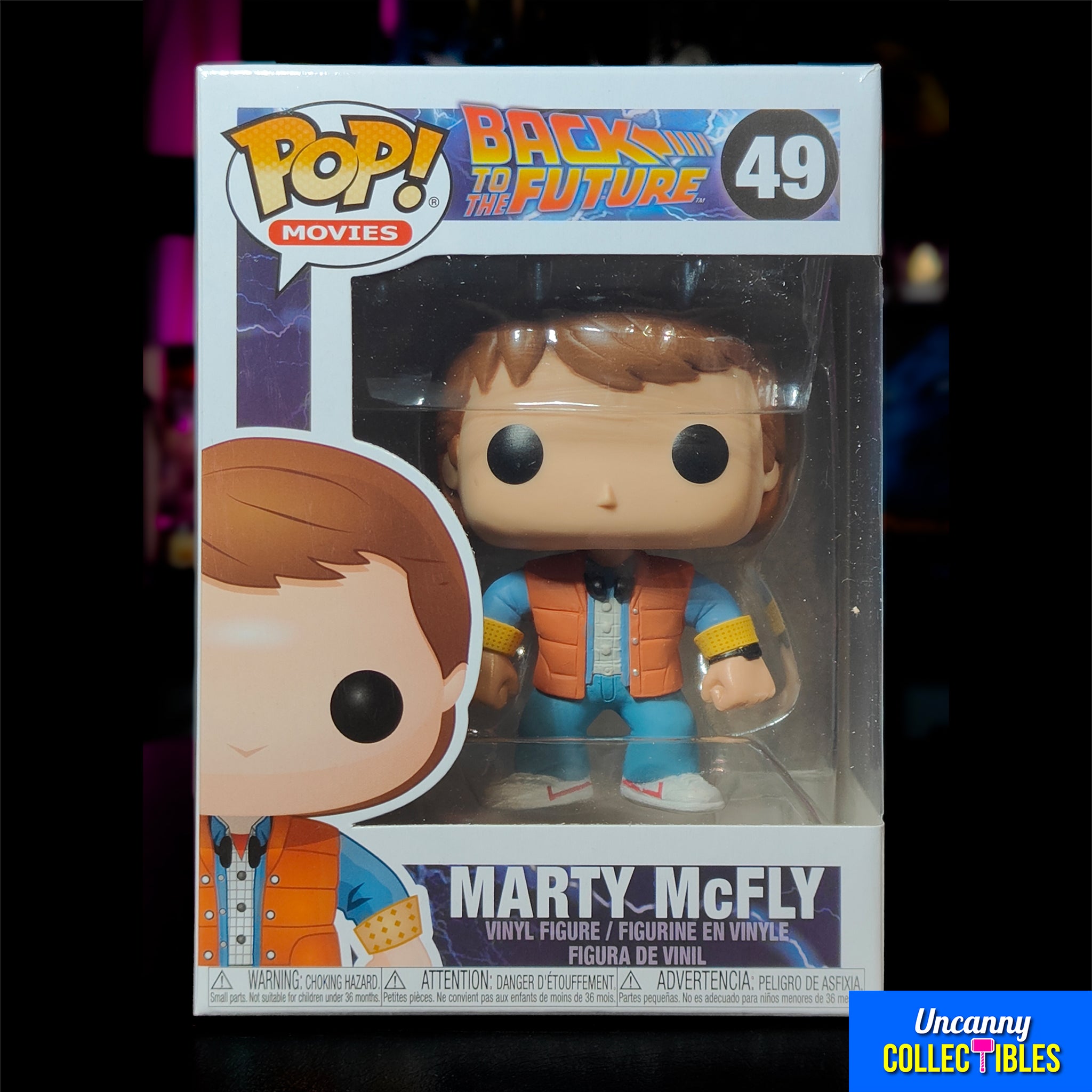 Funko POP Movies Back To The Future Marty McFly #49 Vinyl Figure 2025