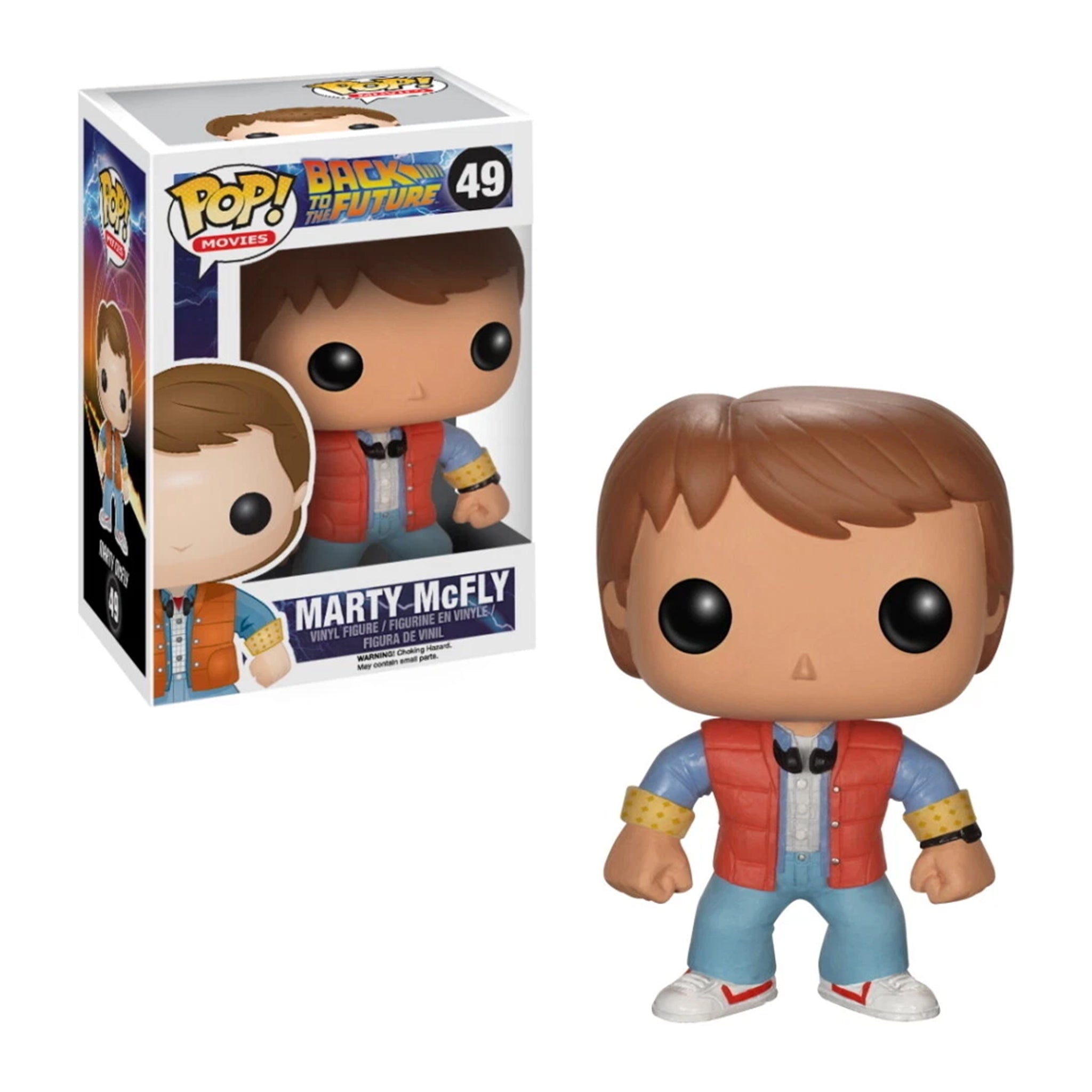 Funko POP Movies Back To The Future Marty McFly #49 Vinyl Figure 2025