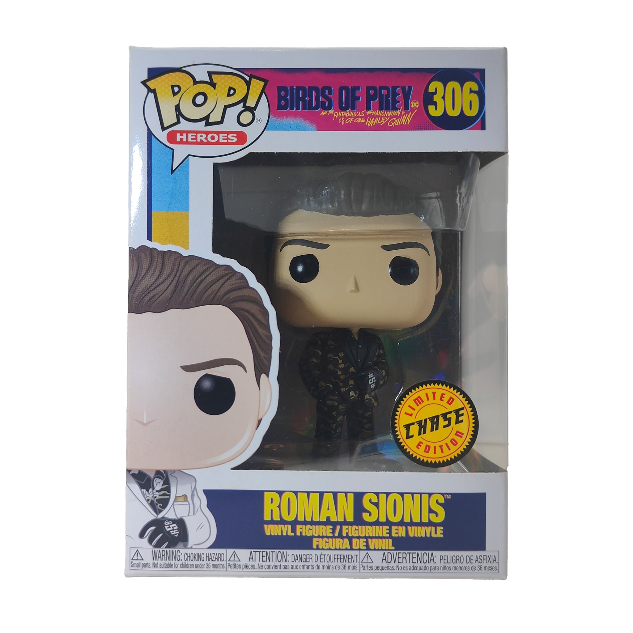 Funko Pop Movies DC Birds of Prey Roman Sionis 306 Chase Edition