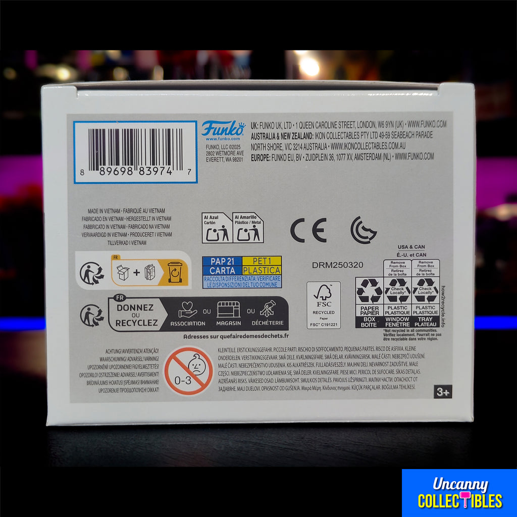 Funko POP Movies Jaws 50th Anniversary Quint #1755 Vinyl Figure – Jaws, Funko, 9 cm, 2025, brand new collector item, Uncanny Collectibles Dublin Ireland