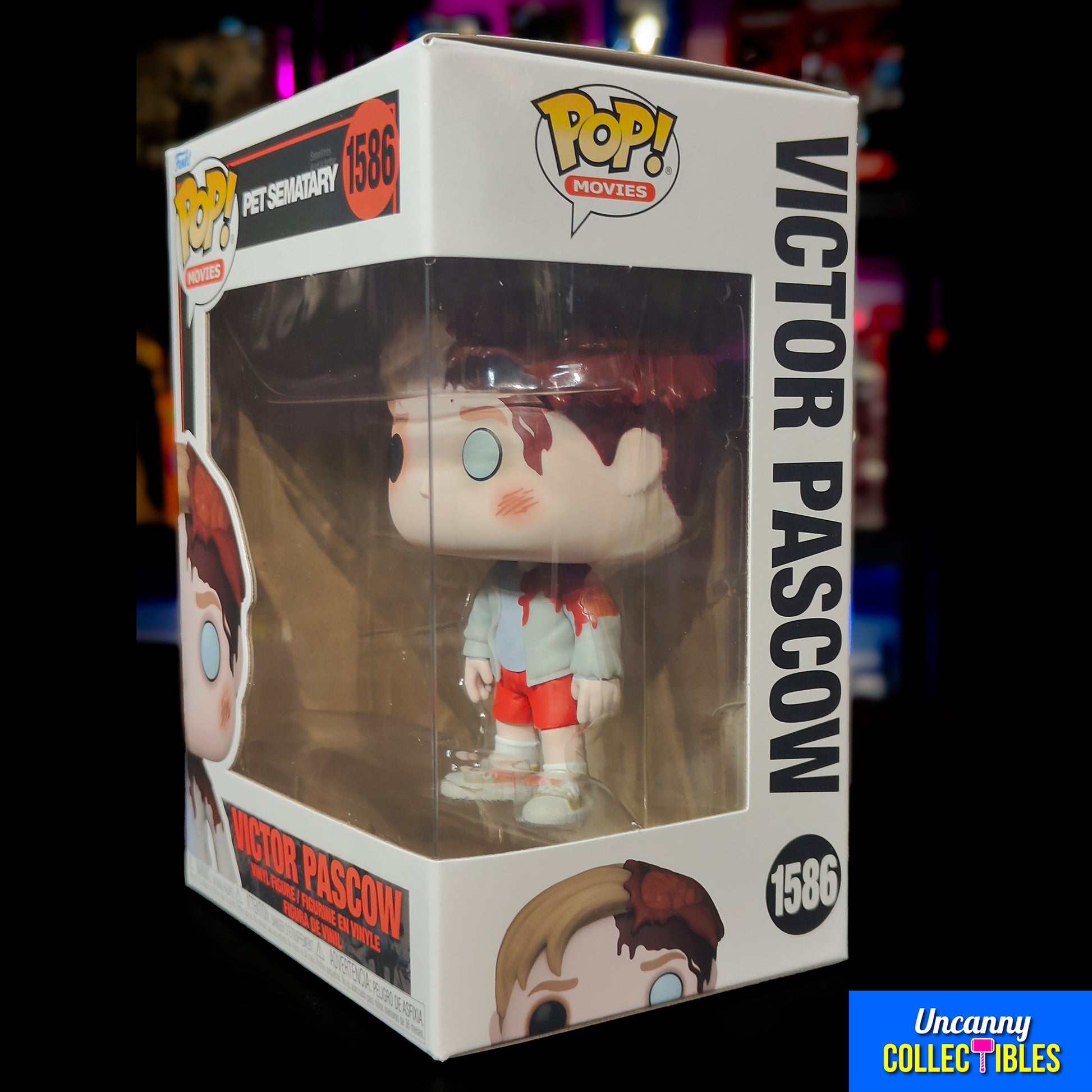 Buy Funko POP Movies Pet Sematary Victor Pascow #1586 Vinyl Figure 9.5cm online at Uncanny Collectibles - Fast Delivery from Ireland