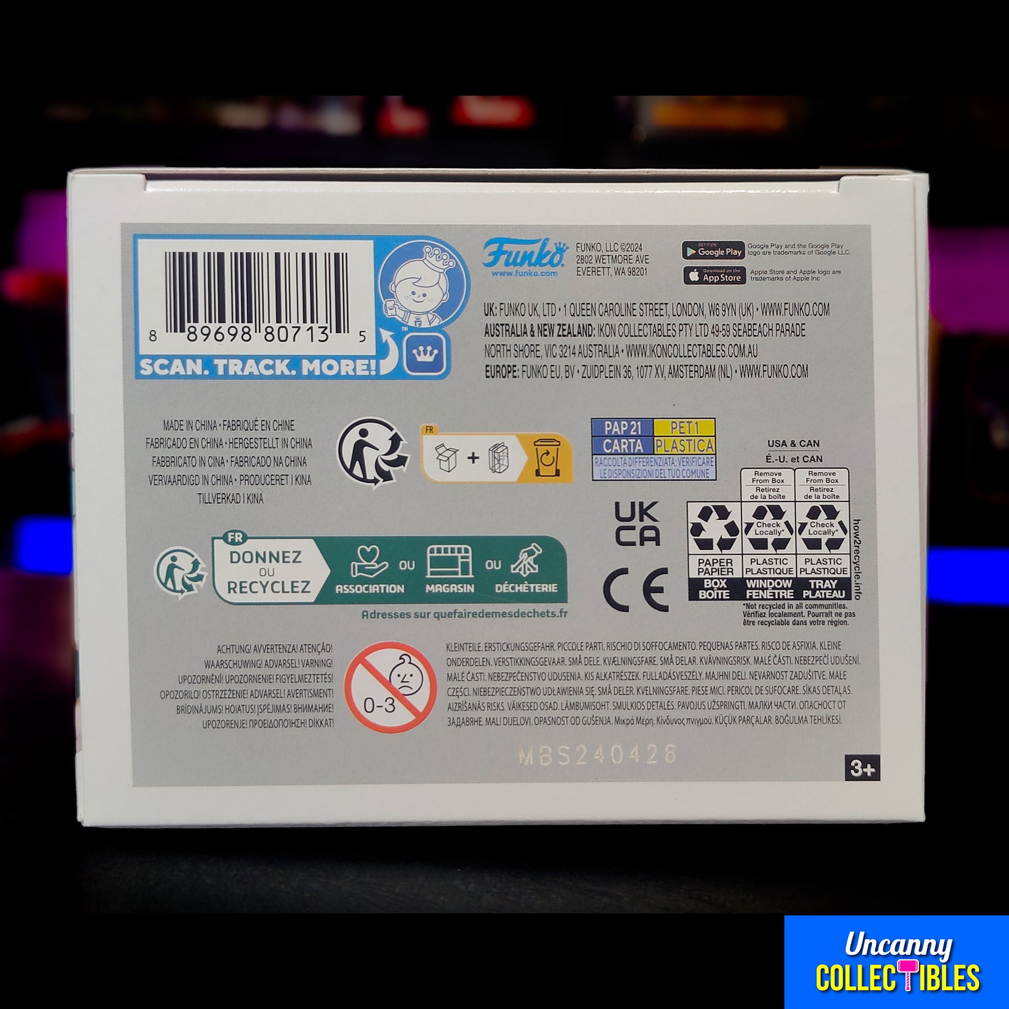 Funko POP Movies Pet Sematary Victor Pascow #1586 Vinyl Figure 9.5cm – Horror, Funko, 9.5 cm, 2024, brand new collector item, Uncanny Collectibles Dublin Ireland