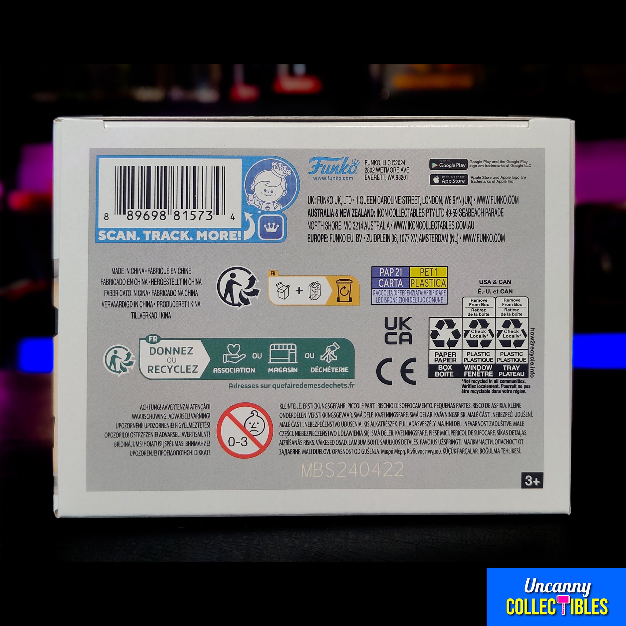 Funko POP Movies Phantasm Tall Man #1588 Vinyl Figure 9.5cm – Horror, Funko, 9.5 cm, 2024, brand new collector item, Uncanny Collectibles Dublin Ireland