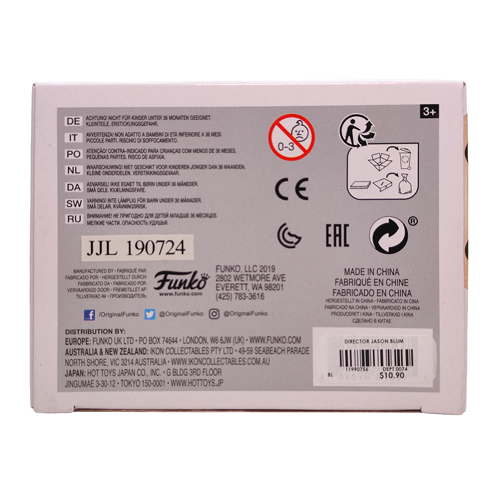 Funko POP Movies Producer Jason Blum #794 Vinyl Figure 2019 – Horror, Funko, 9.5 cm, 2019, pre-owned collector piece, Uncanny Collectibles Dublin Ireland