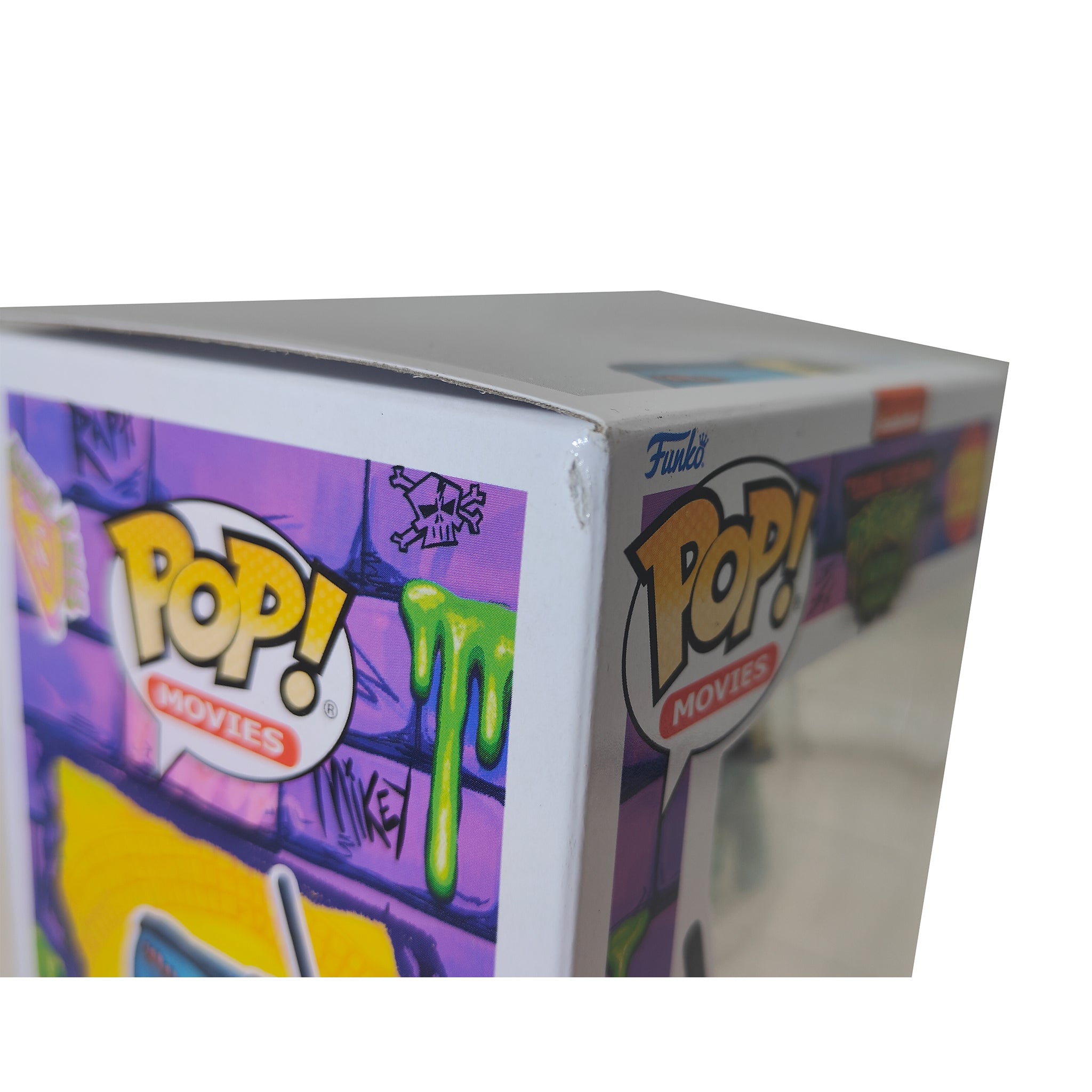 Funko POP Movies Ray Fillet TMNT Turtles Mutant Mayhem #1390 Vinyl Figure 10cm 2023 – Power Rangers, Funko, 15 cm, 2023, pre-owned collector piece, Uncanny Collectibles Dublin Ireland