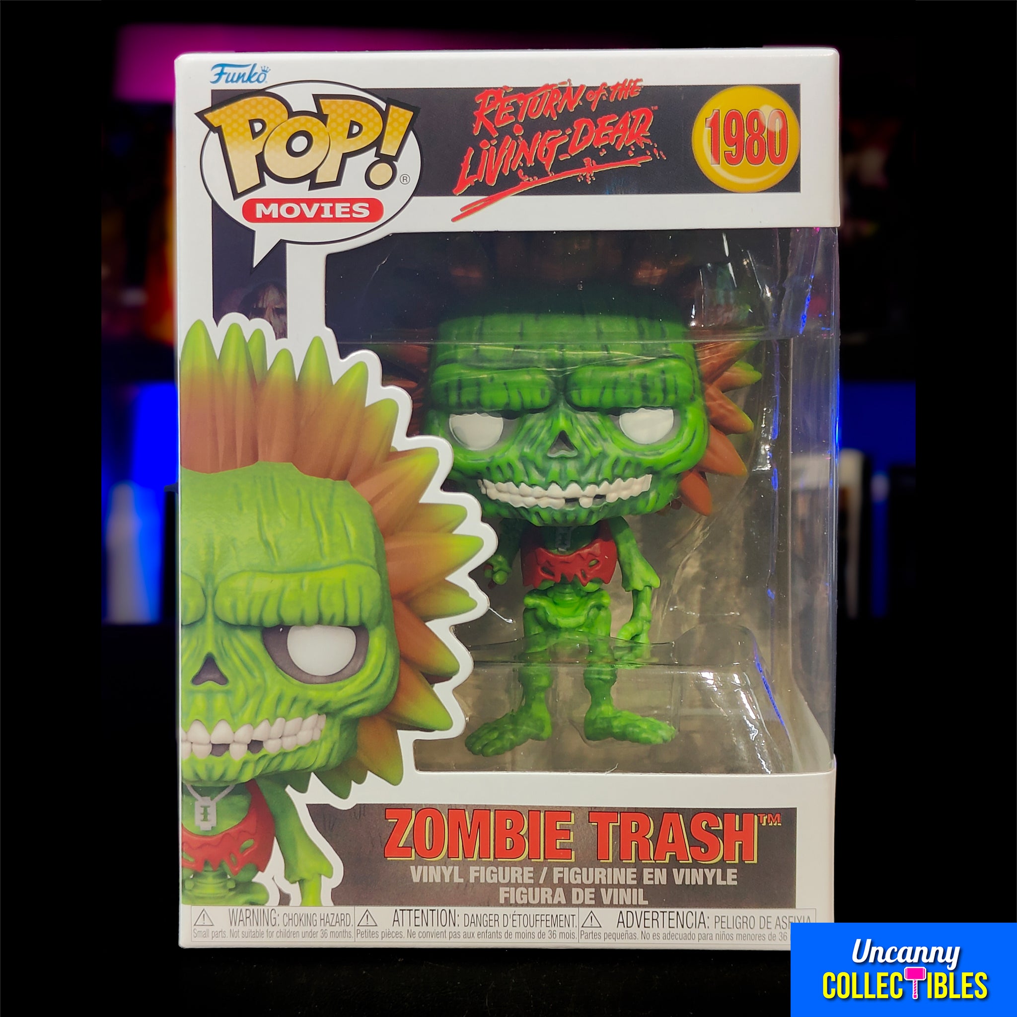 Funko POP Movies Return of the Living Dead Zombie Trash 1980 Vinyl Figure – photo 2 of 6