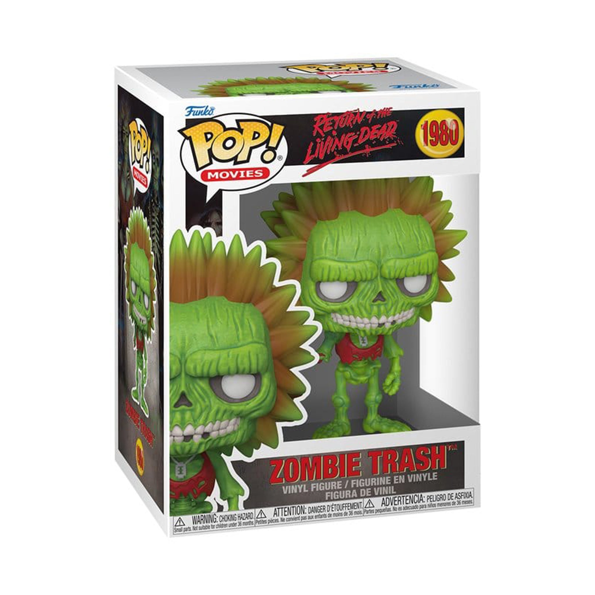 Funko POP Movies Return of the Living Dead Zombie Trash 1980 Vinyl Figure – Horror, Funko, 9 cm, 1980, brand new collector item, Uncanny Collectibles Dublin Ireland