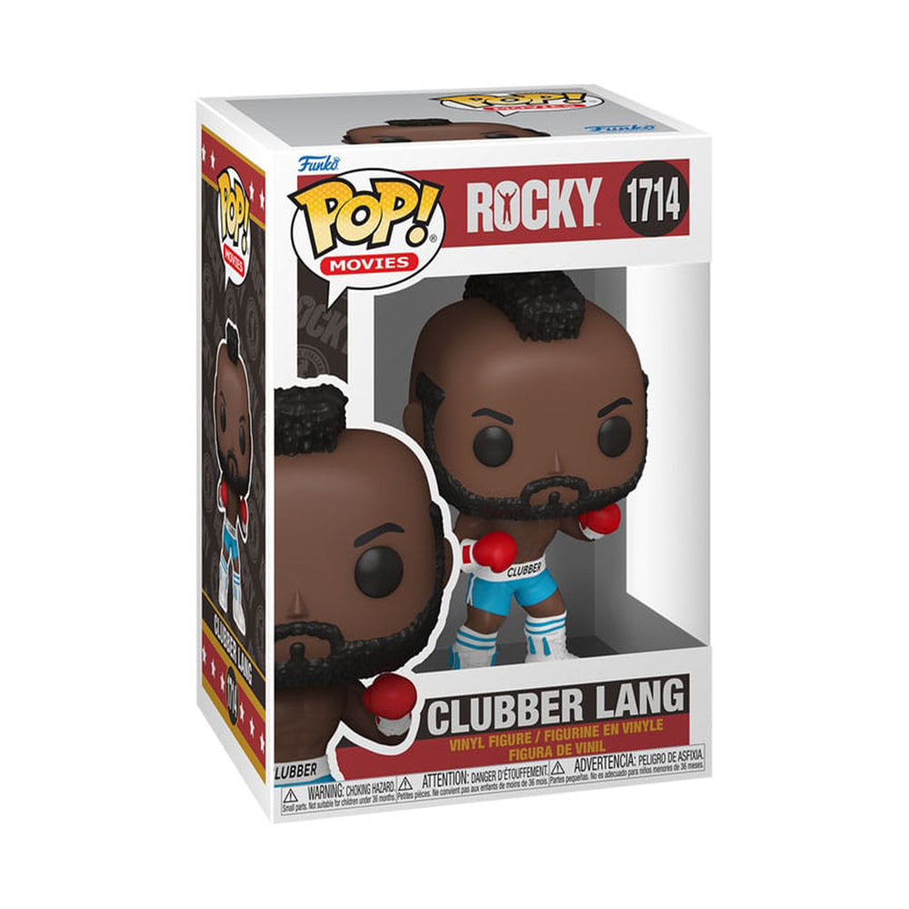 Funko POP Movies Rocky Clubber Lang #1714 Vinyl Figure – Rocky, Funko, 9.5 cm, 2024, brand new collector item, Uncanny Collectibles Dublin Ireland