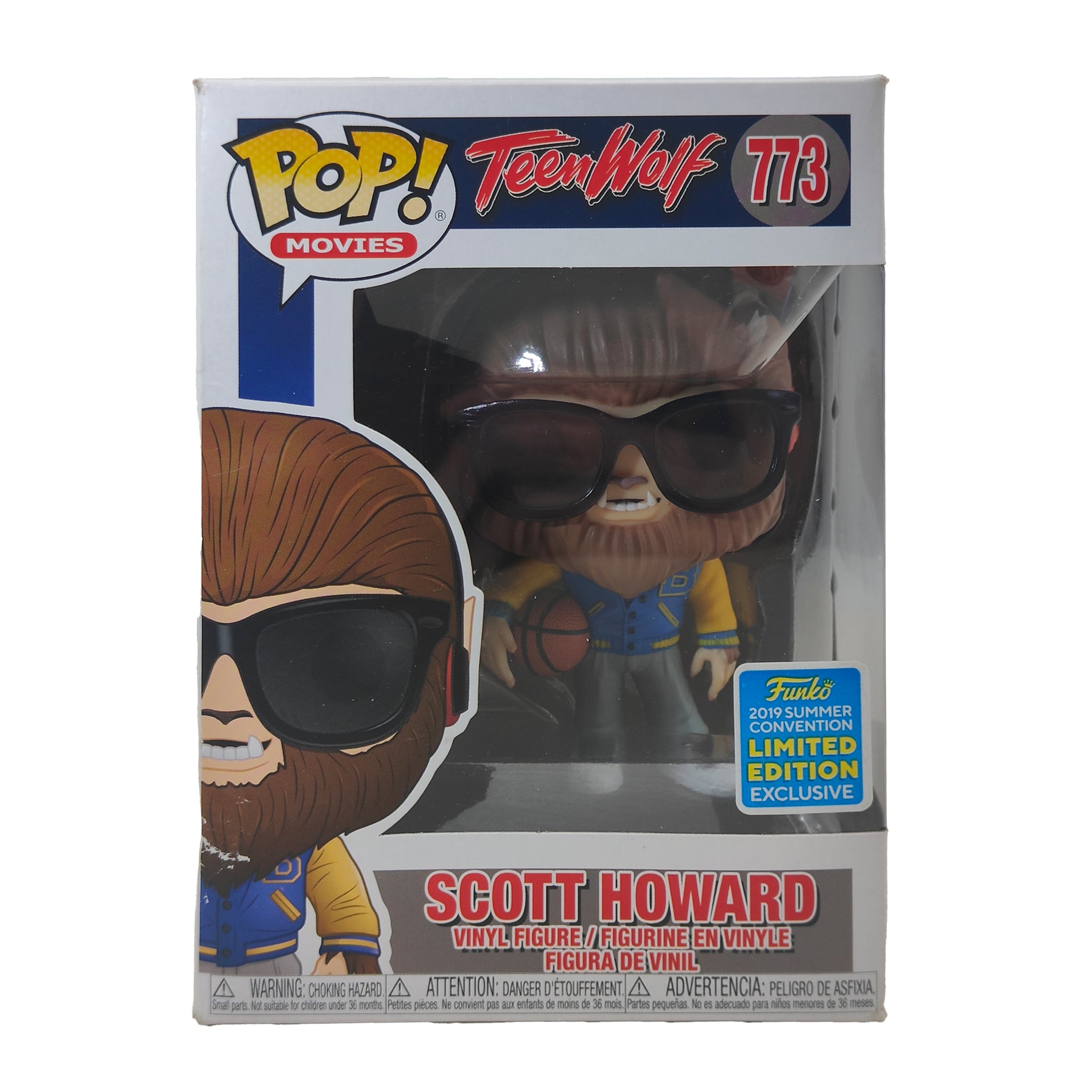 Funko Pop Movies Teen Wolf Scott Howard 773 2019 Summer Convention